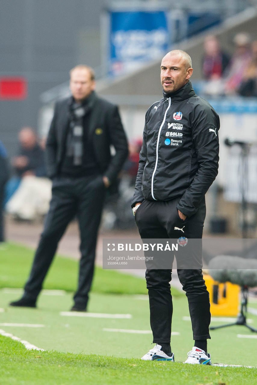 Helsingborgs manager Henrik Larsson
