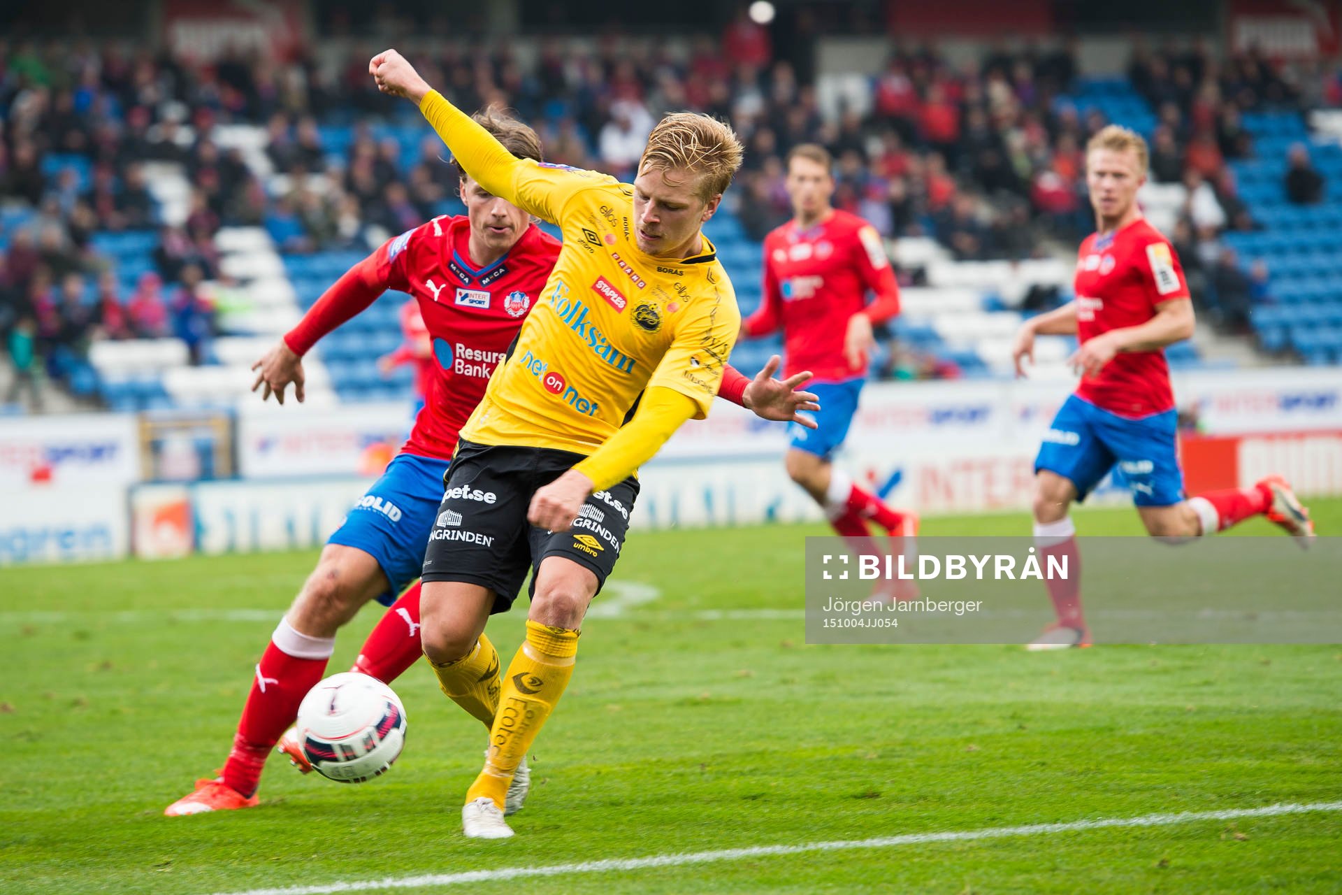 Elfsborgs Per Frick och Helsingborgs Carl Johansson