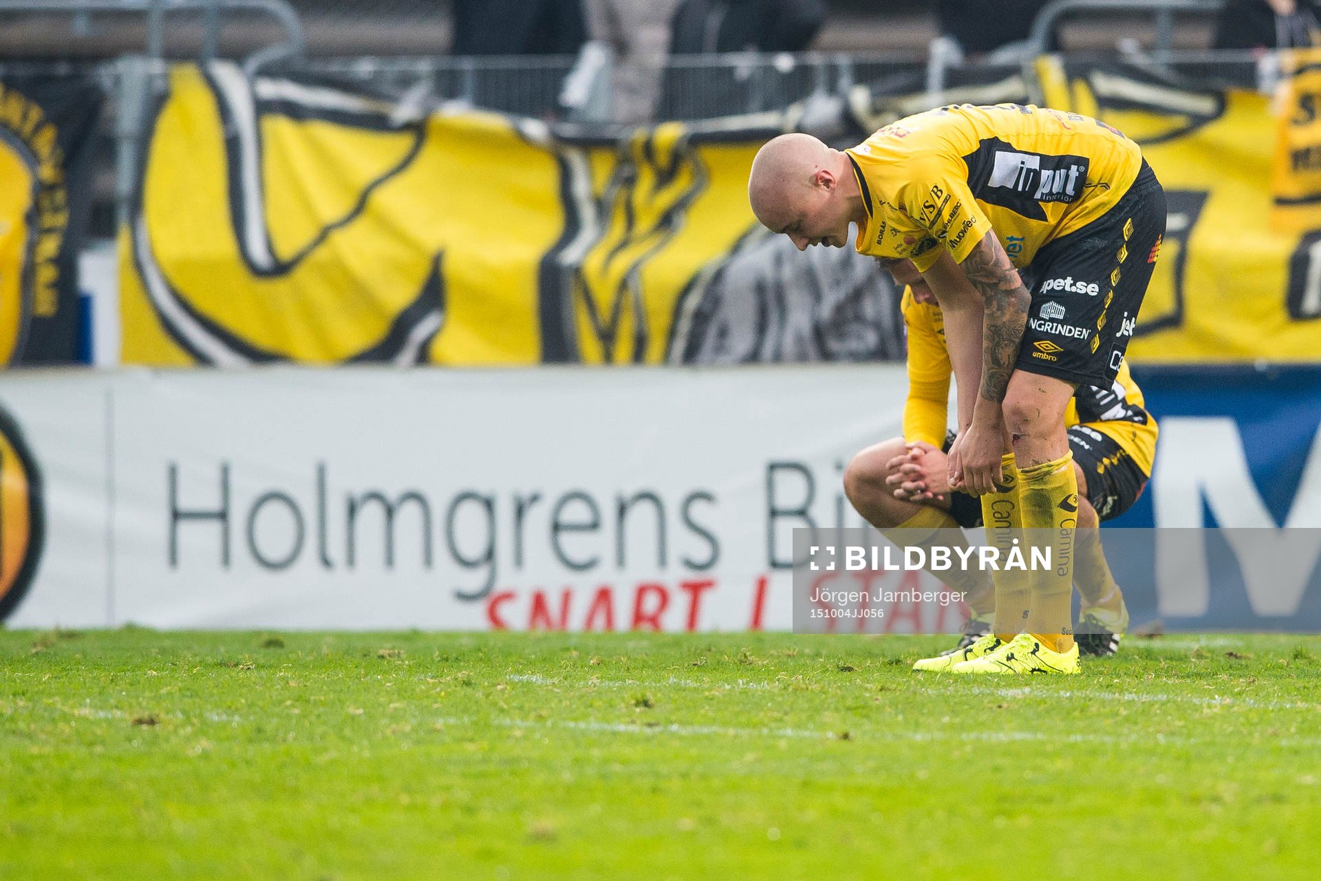 Elfsborgs Sebastian Holmén deppar