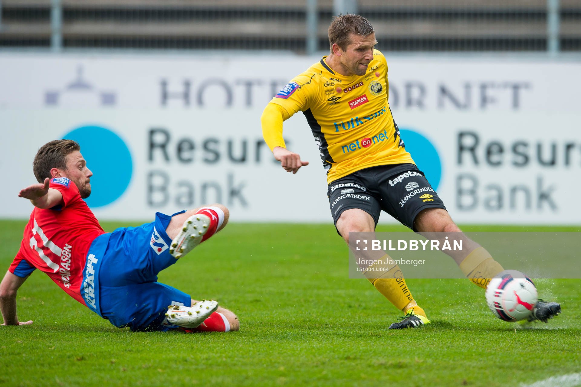 Elfsborgs Anders Svensson och Helsingborgs Arnór Smárason