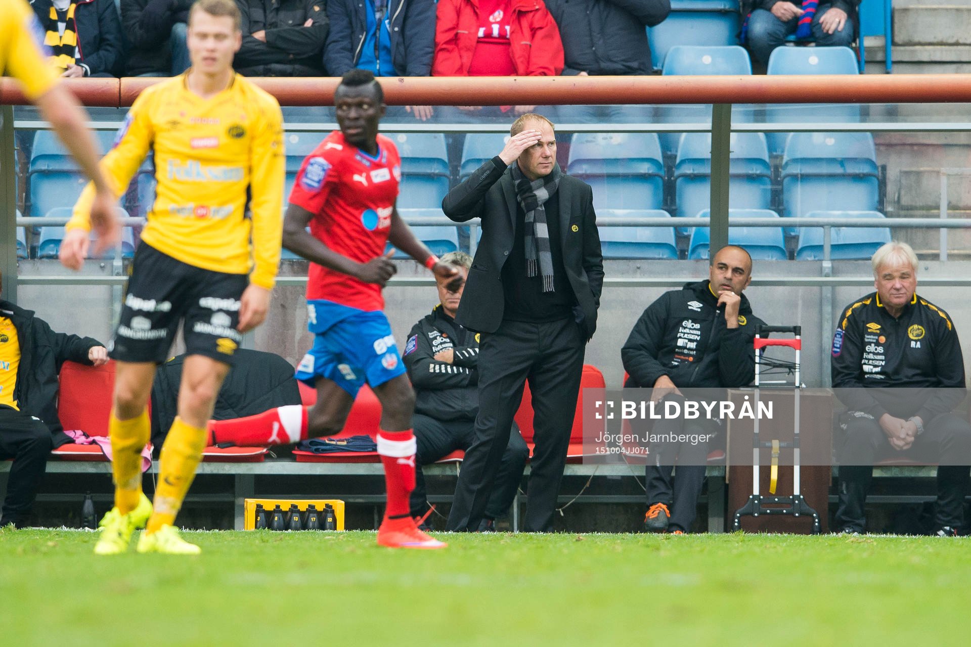 Elfsborgs manager Magnus Haglund bekymrad
