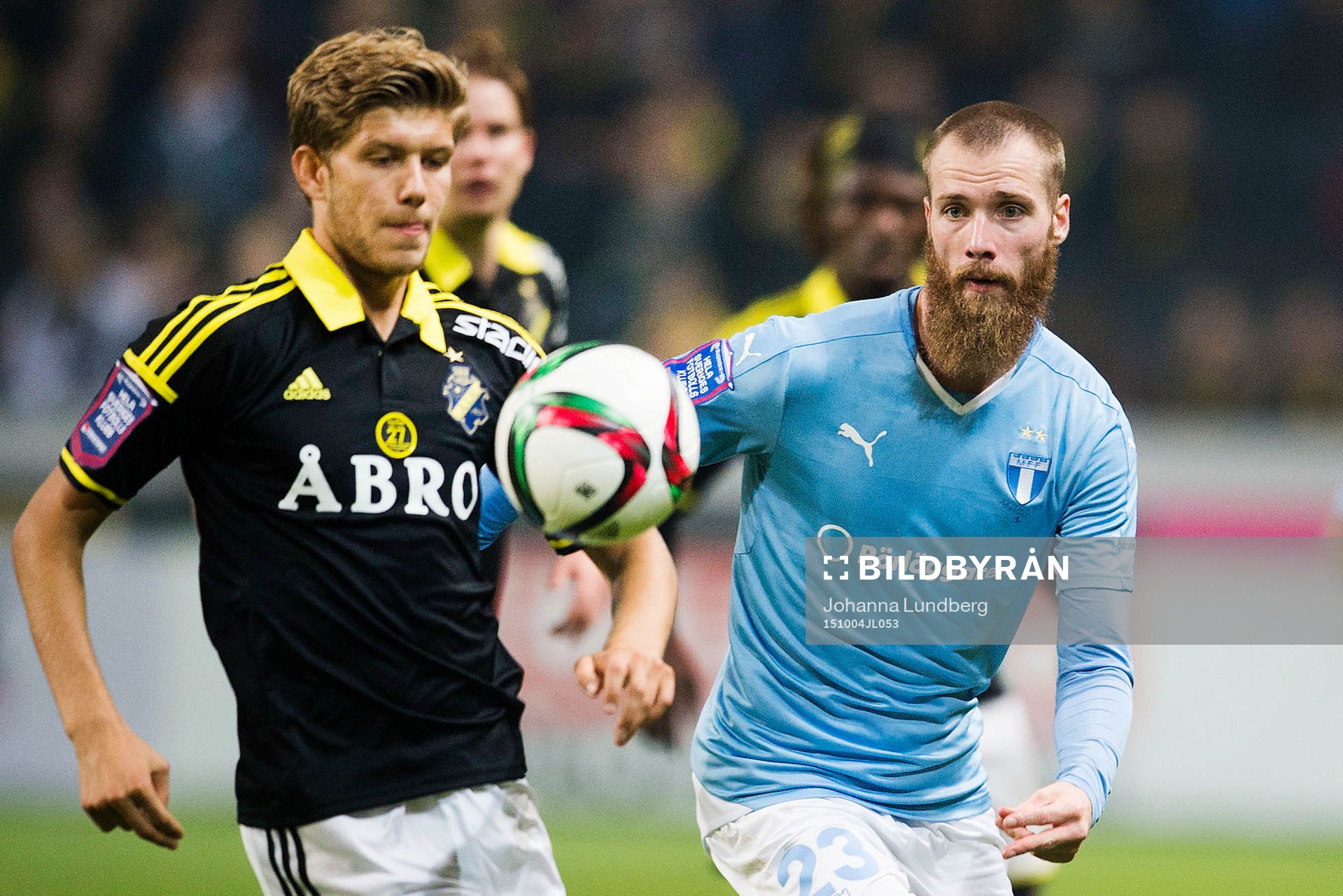 s Anton Jönsson Salétros och Malmös Jo Inge Berget