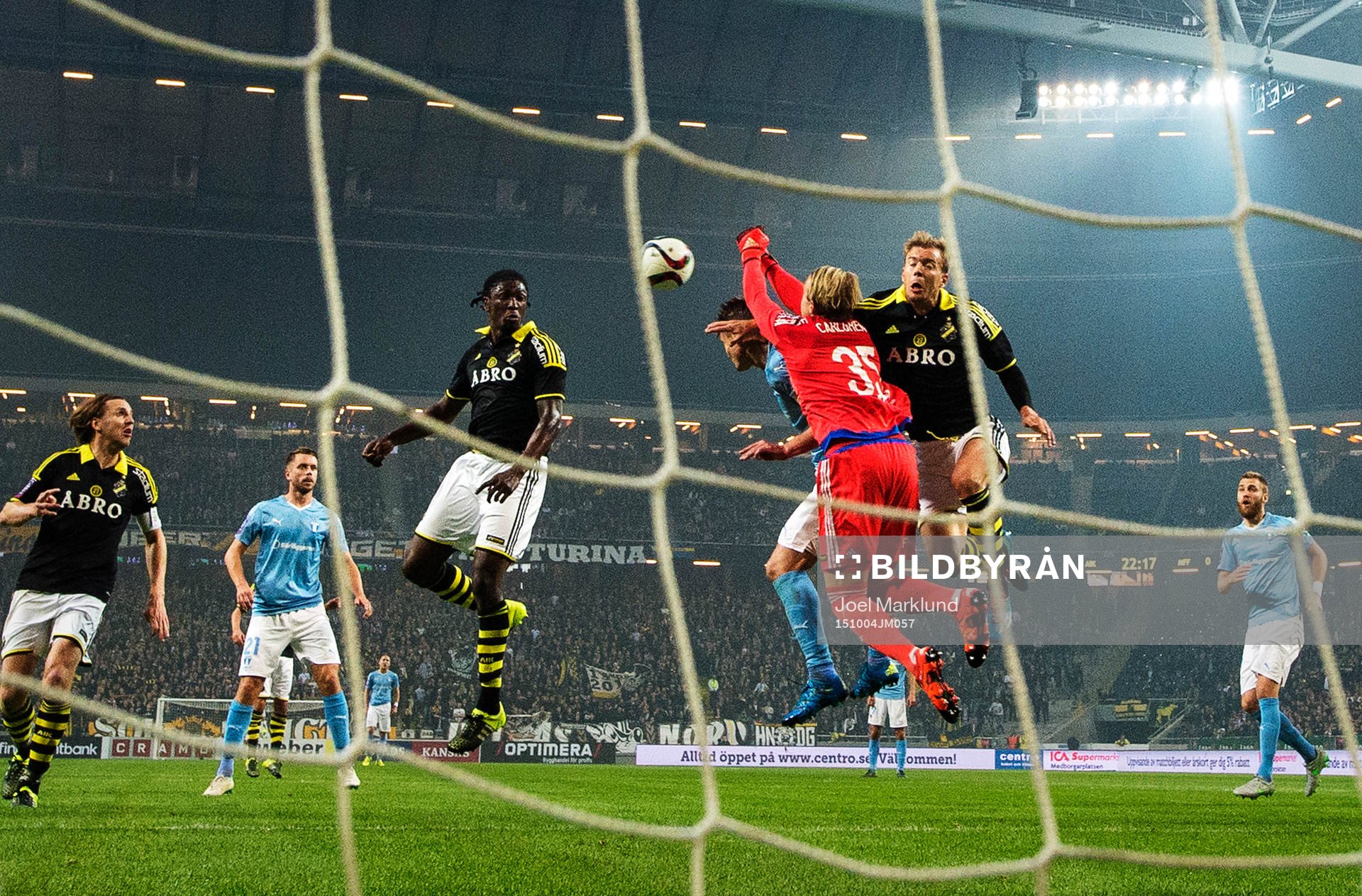 s Nils-Eric Johansson, Dickson Etuhu, målvakt Patrik