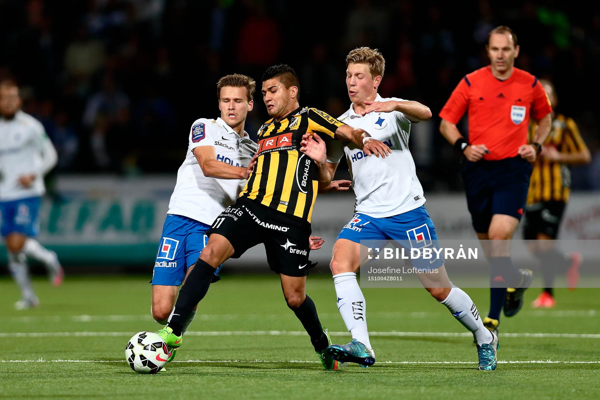 Norrköpings Arnor Ingvi Traustason, Häckens Paulinho och
