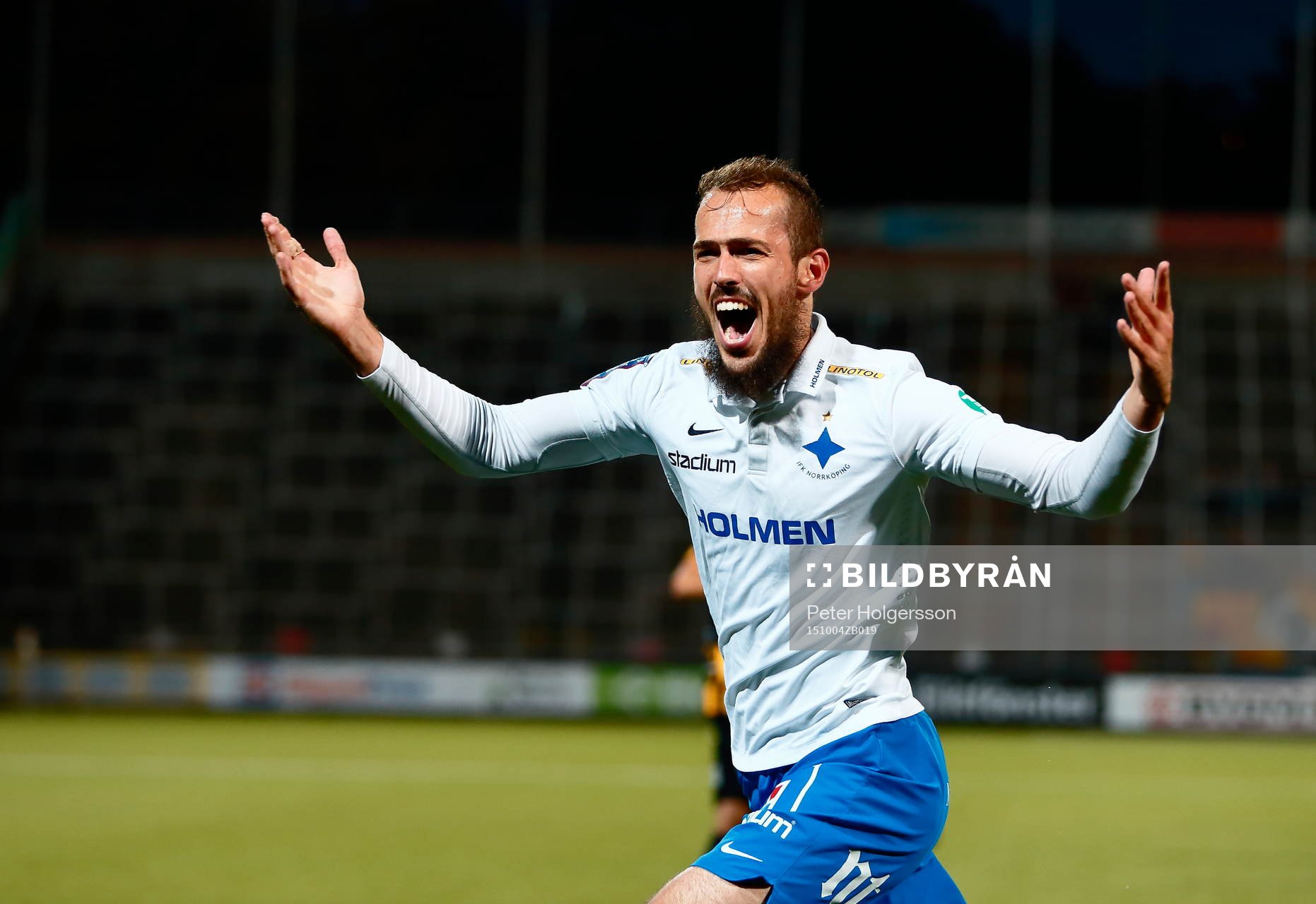Norrköpings Emir Kujovic jublar