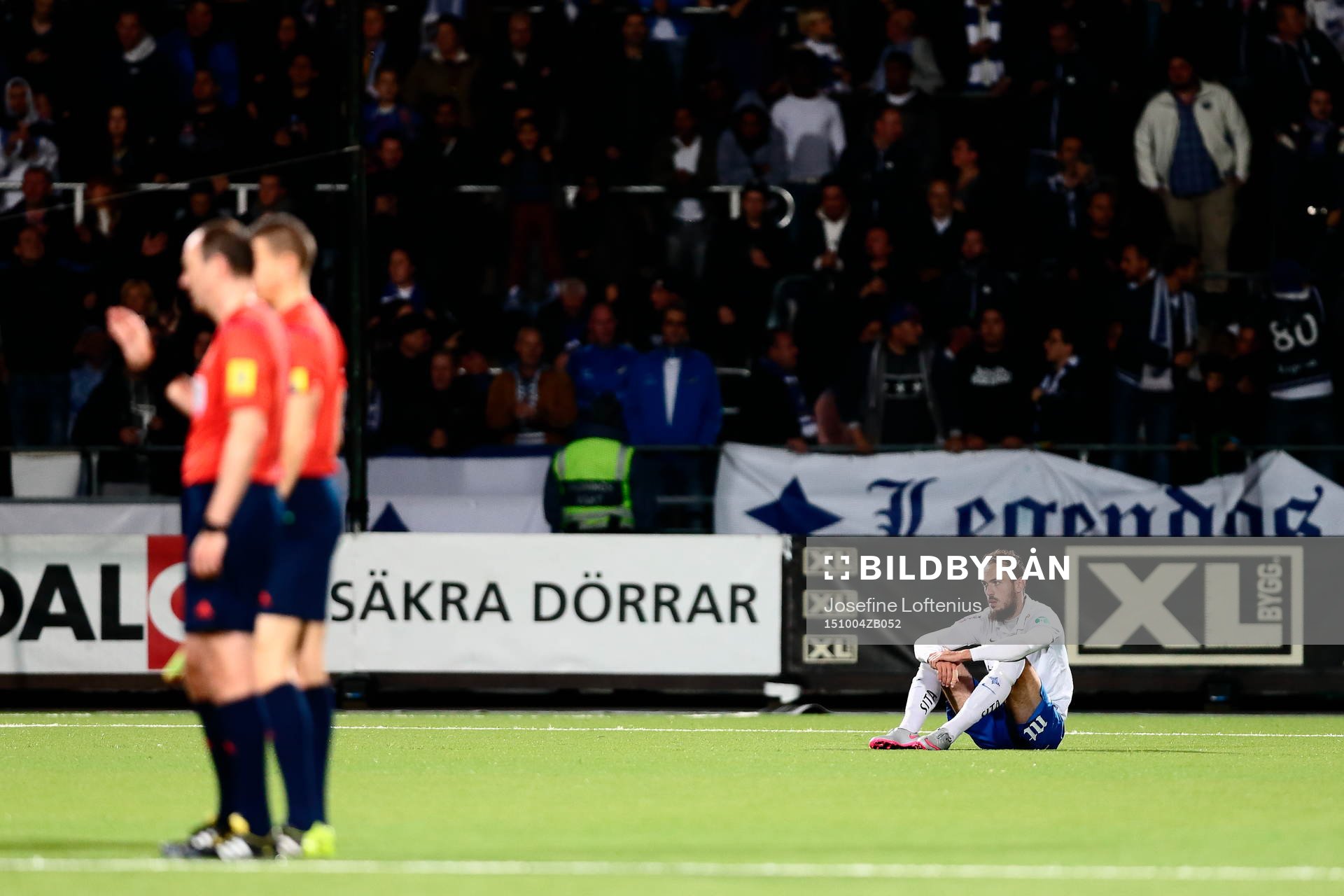 Norrköpings Emir Kujovic deppar