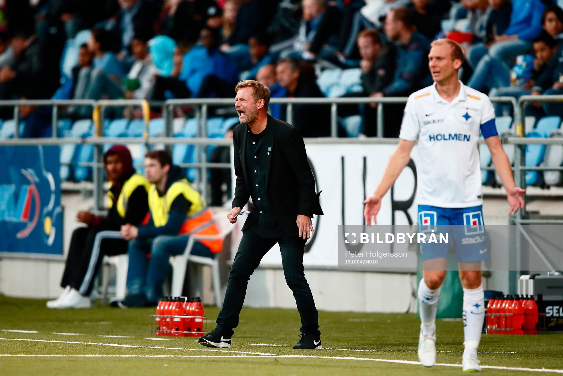 Häckens tränare Peter Gerhardsson
