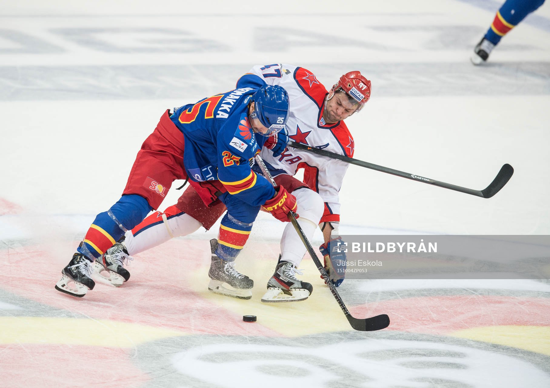 Pekka Jormakka, Alexander Radulov. Jokerit - ZSKA. KHL.