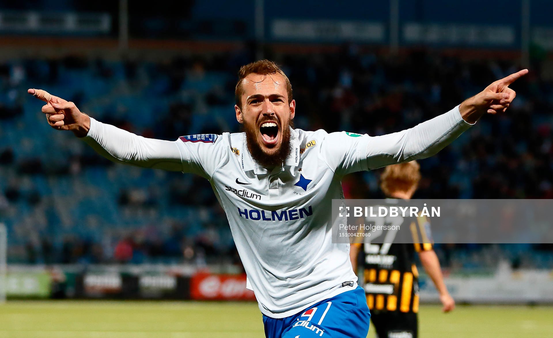 Norrköpings Emir Kujovic jublar