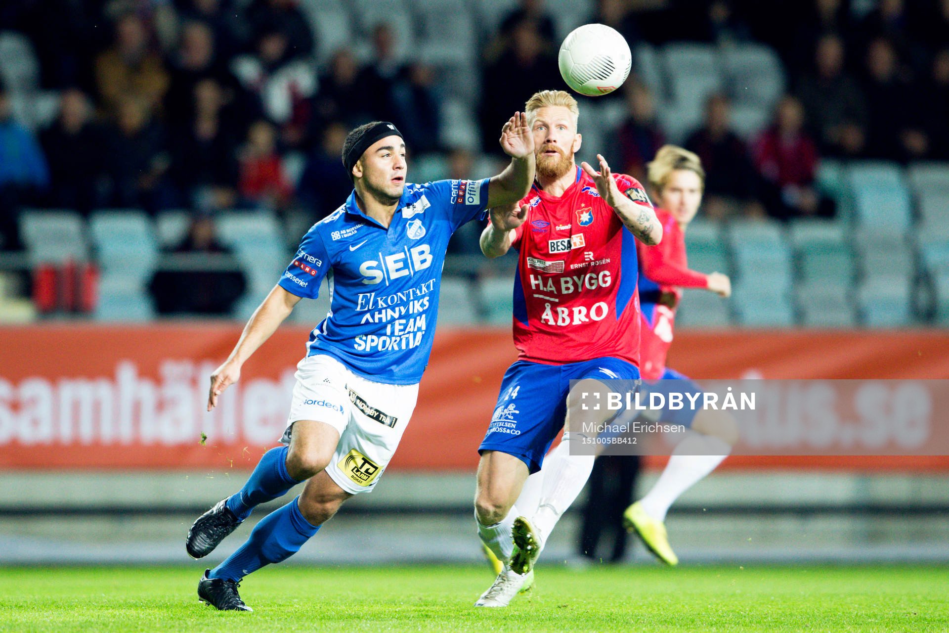 Norrbys Richard Yarsuvat och Örgrytes Fredrik Björk