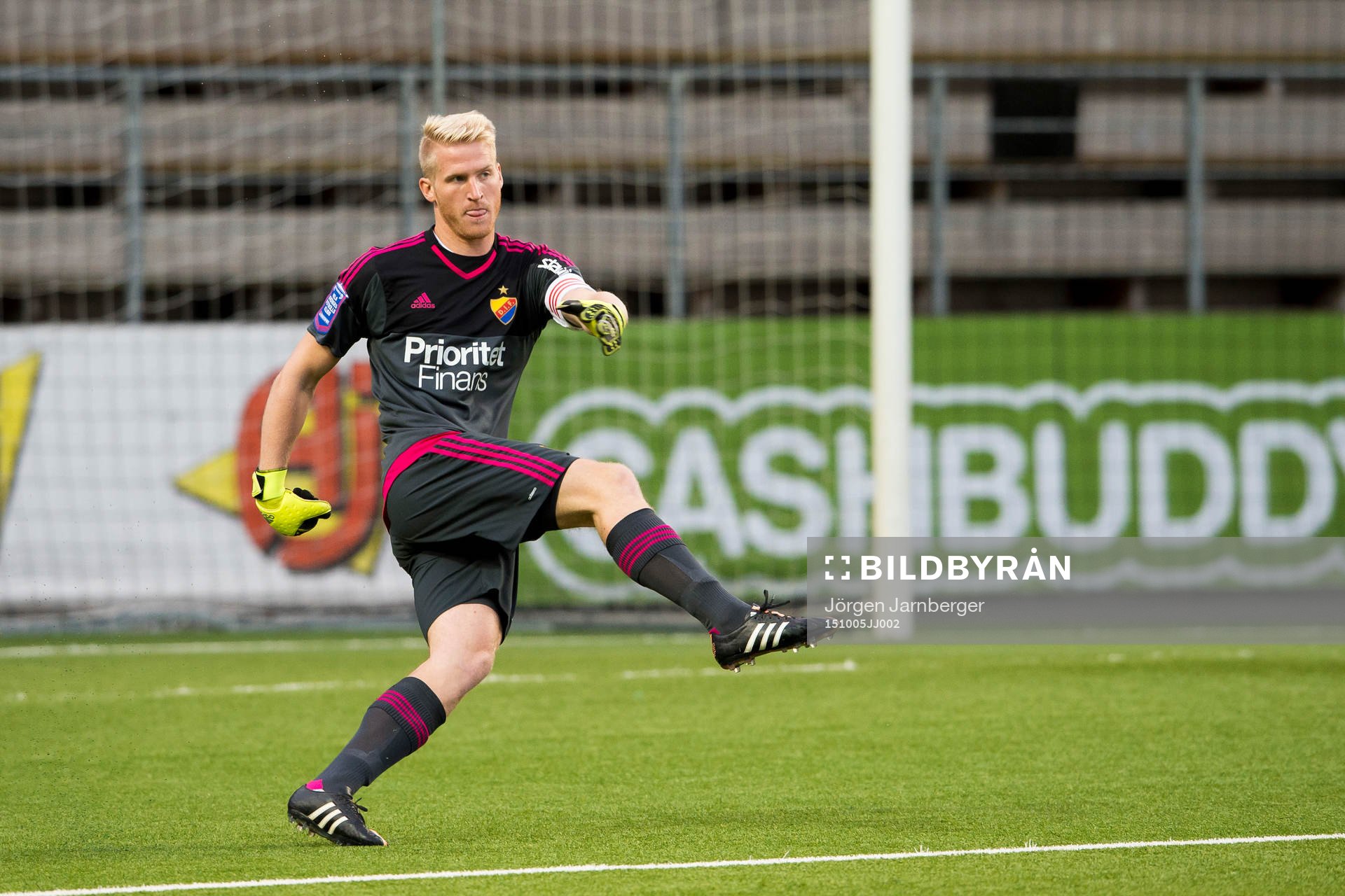 Djurgårdens målvakt Hampus Nilsson