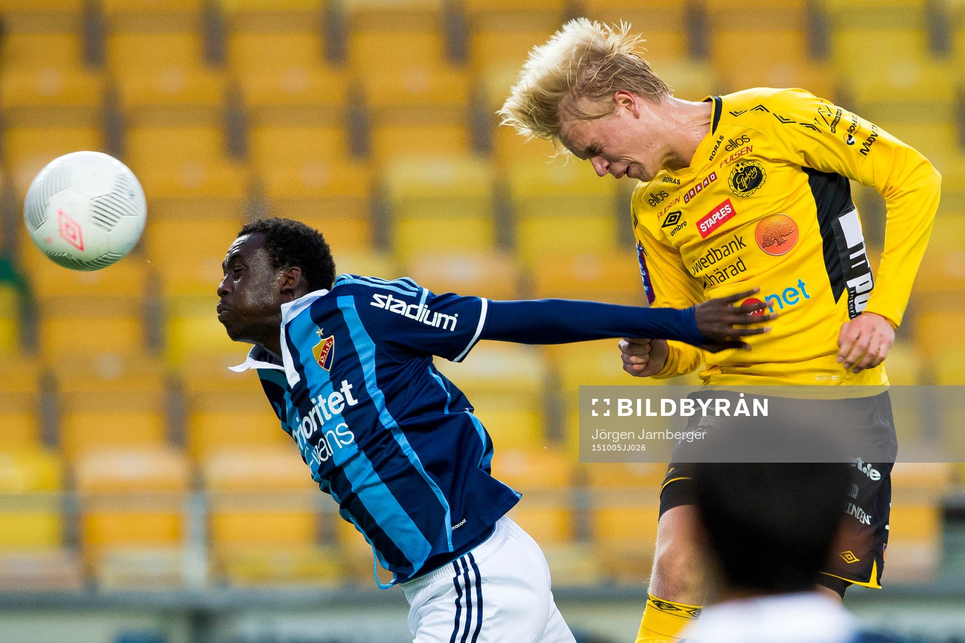 Elfsborgs Philip Rosberg Apelkvist och Djurgårdens Philana