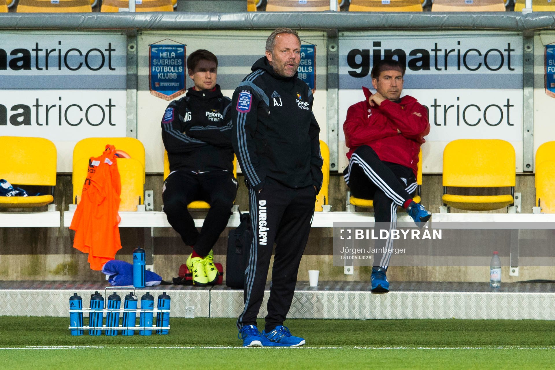 Djurgårdens tränare Anders Johansson