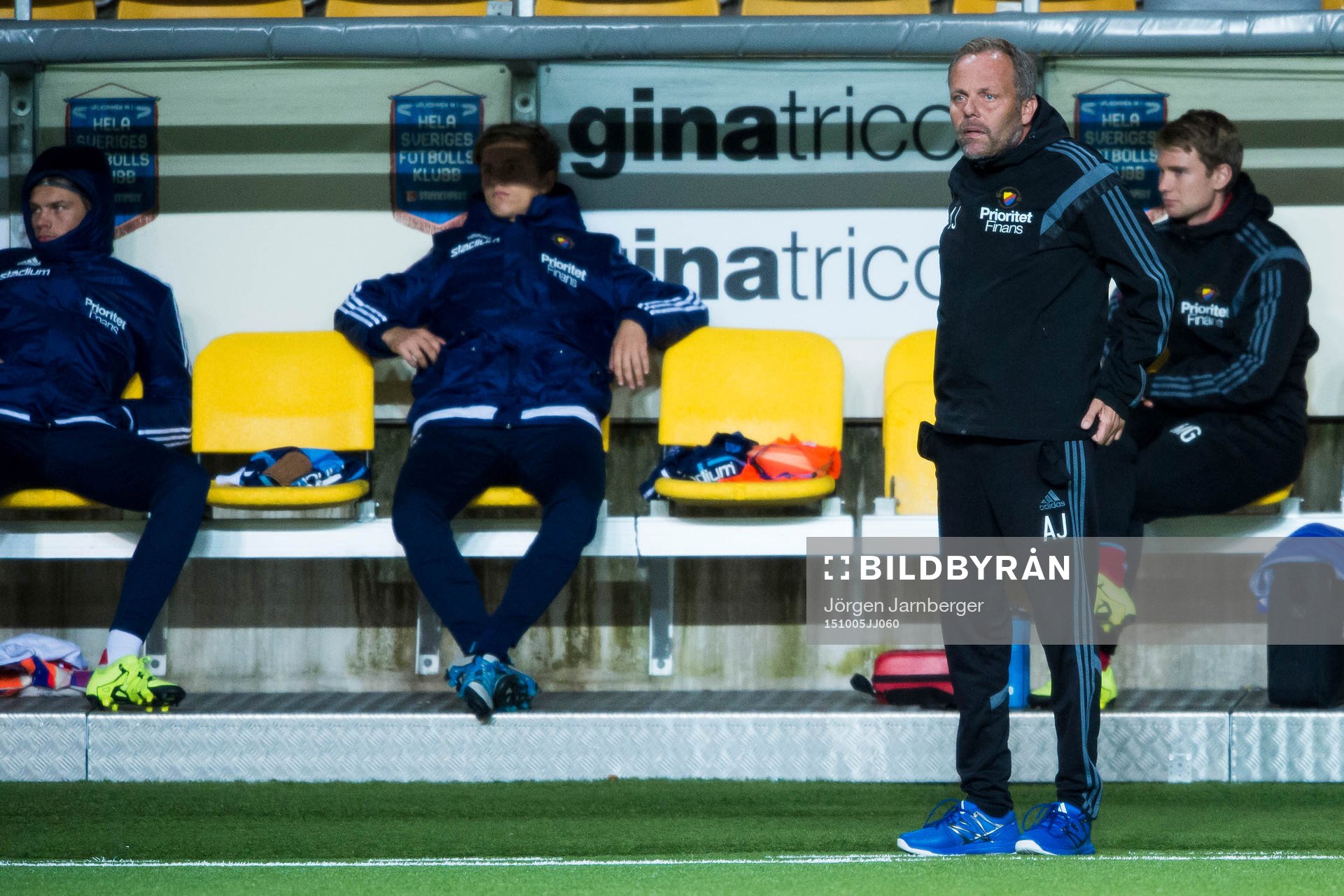 Djurgårdens tränare Anders Johansson