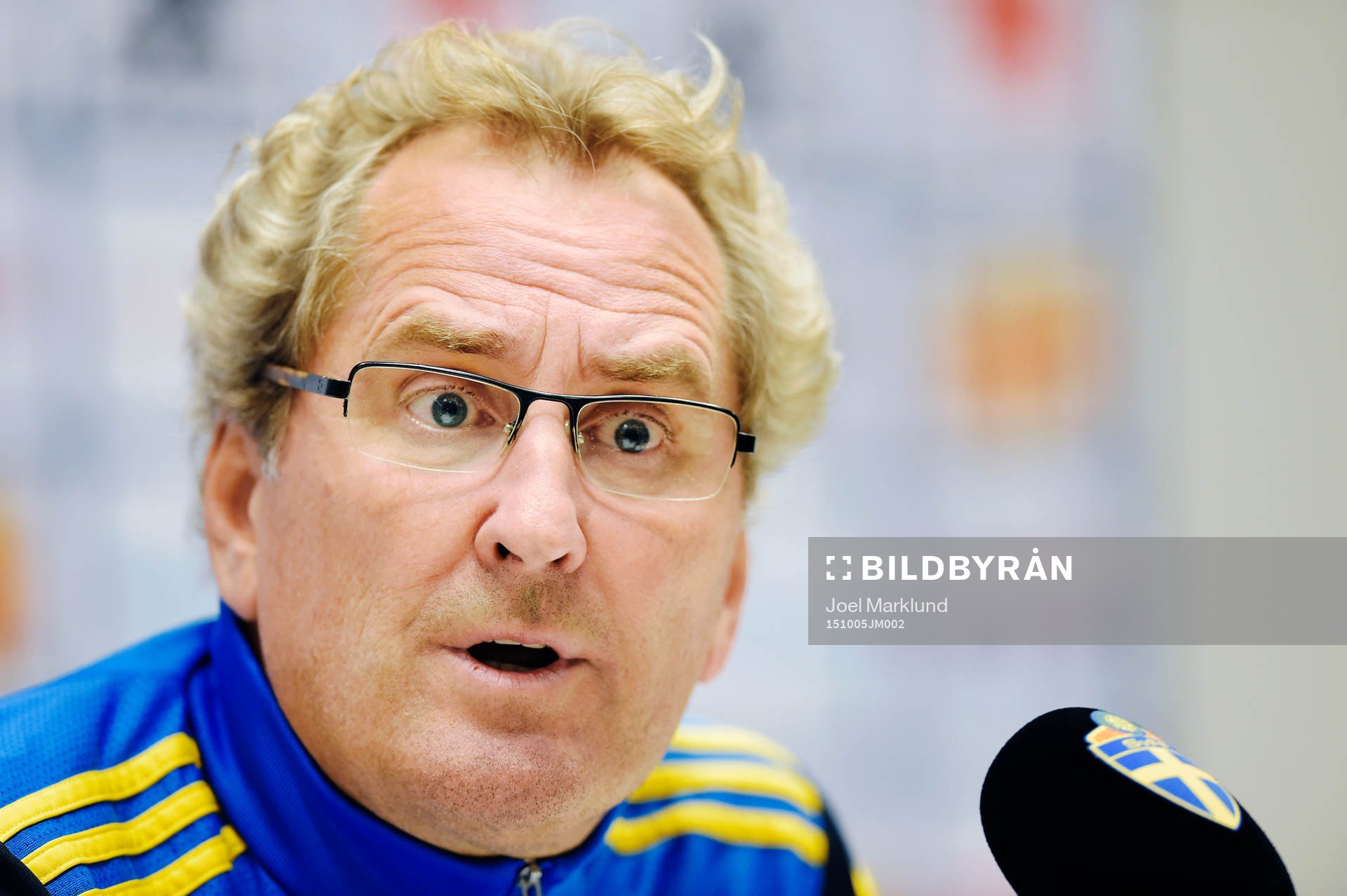 Sveriges förbundskapten Erik Hamrén