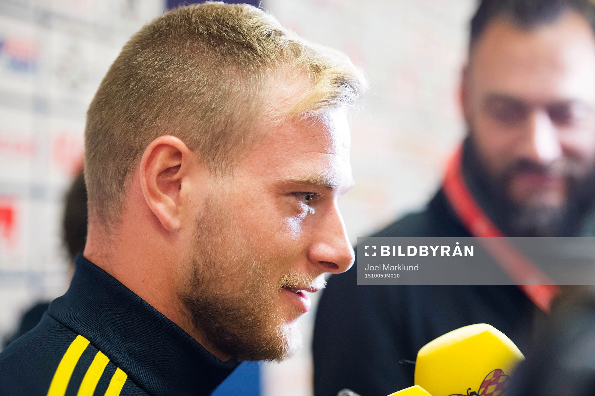 John Guidetti i mixed zone
