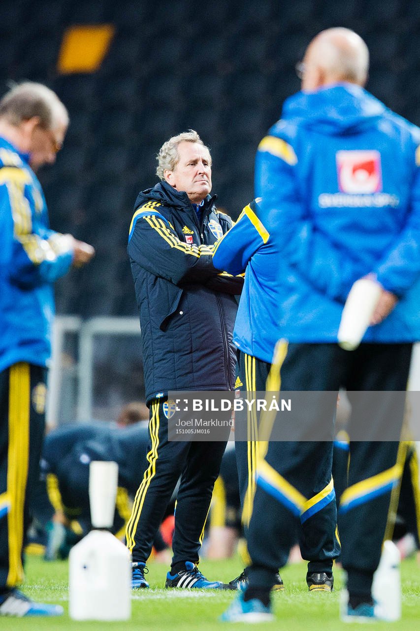 Sveriges förbundskapten Erik Hamrén