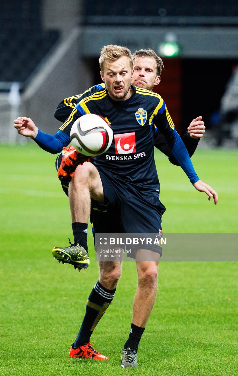 Sebastian Larsson och Mikael Antonsson