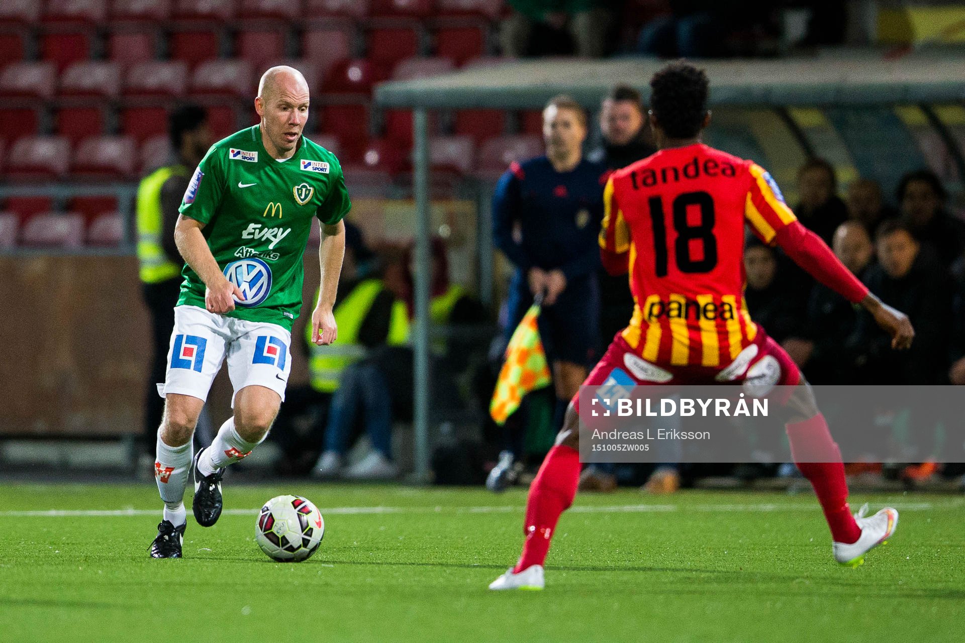 Jönköpings Viktor Rönneklev och Syrianskas Success