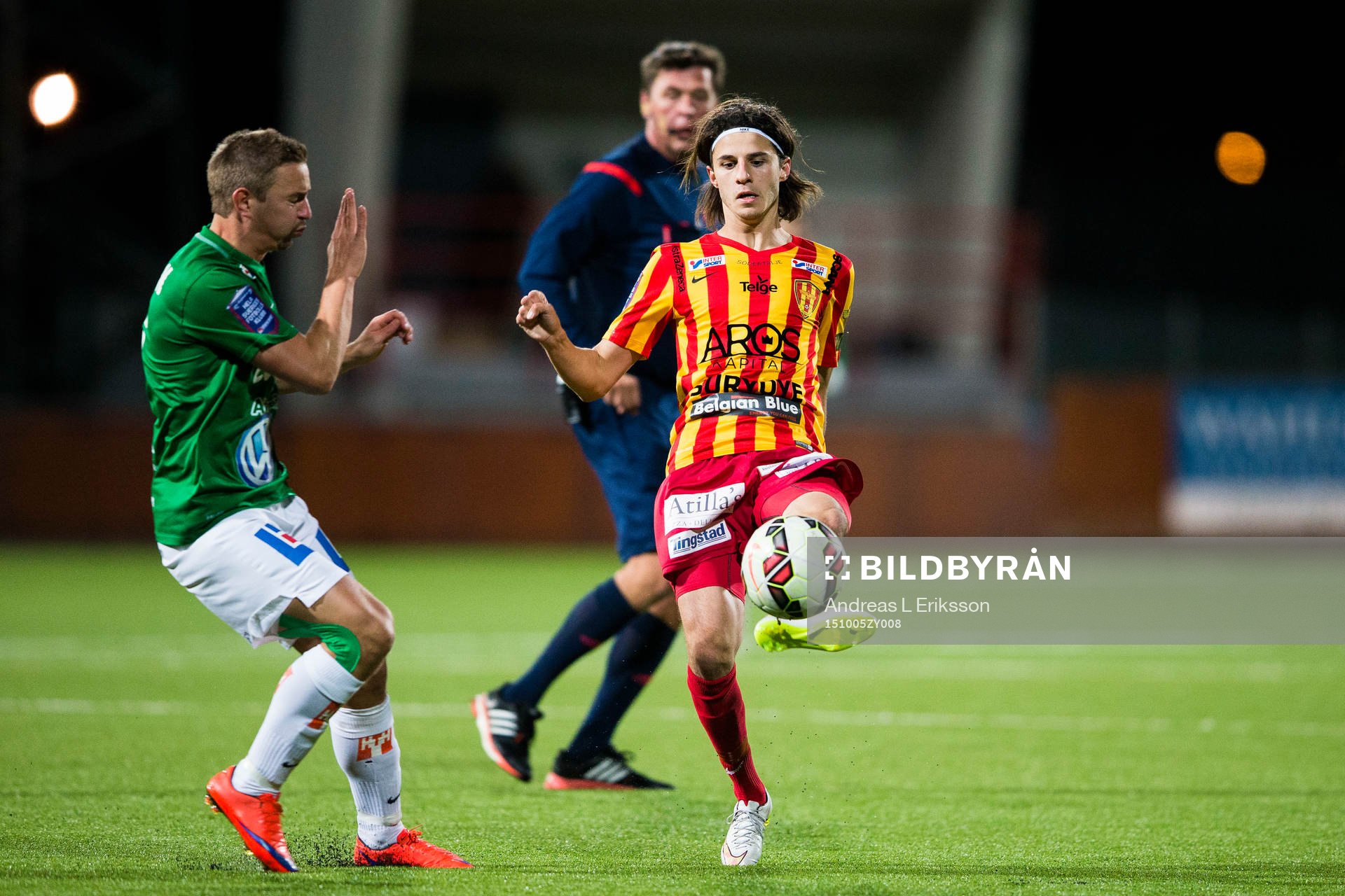 Jönköpings Fredrik Olsson och Syrianskas Stefan Ilic