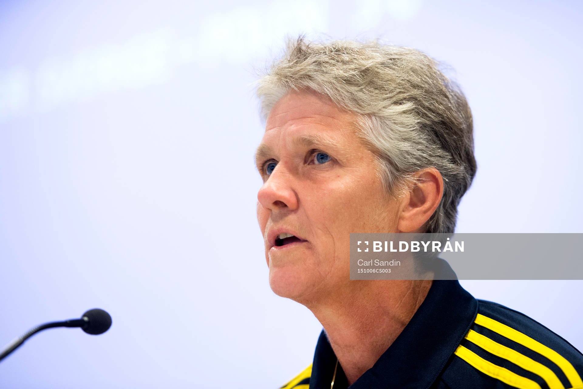 Sveriges förbundskapten i fotboll Pia Sundhage