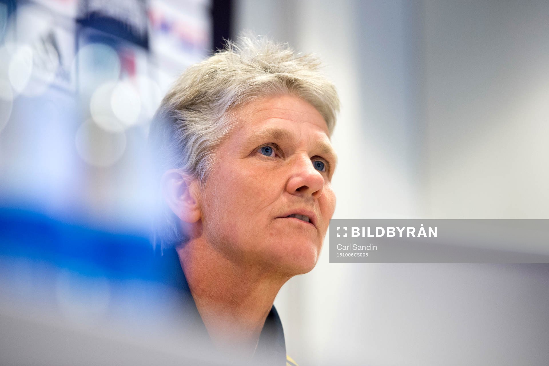 Sveriges förbundskapten i fotboll Pia Sundhage