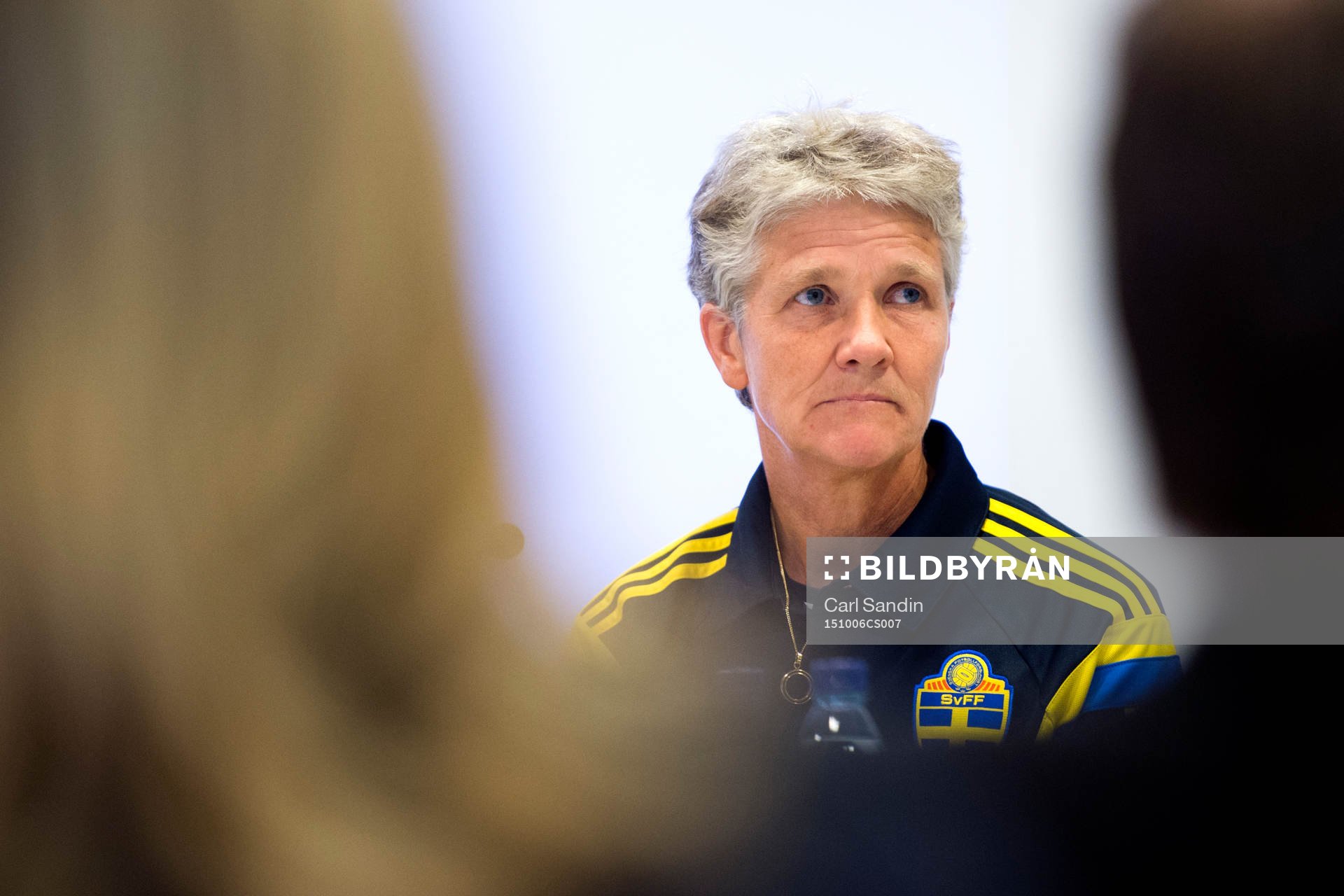 Sveriges förbundskapten i fotboll Pia Sundhage