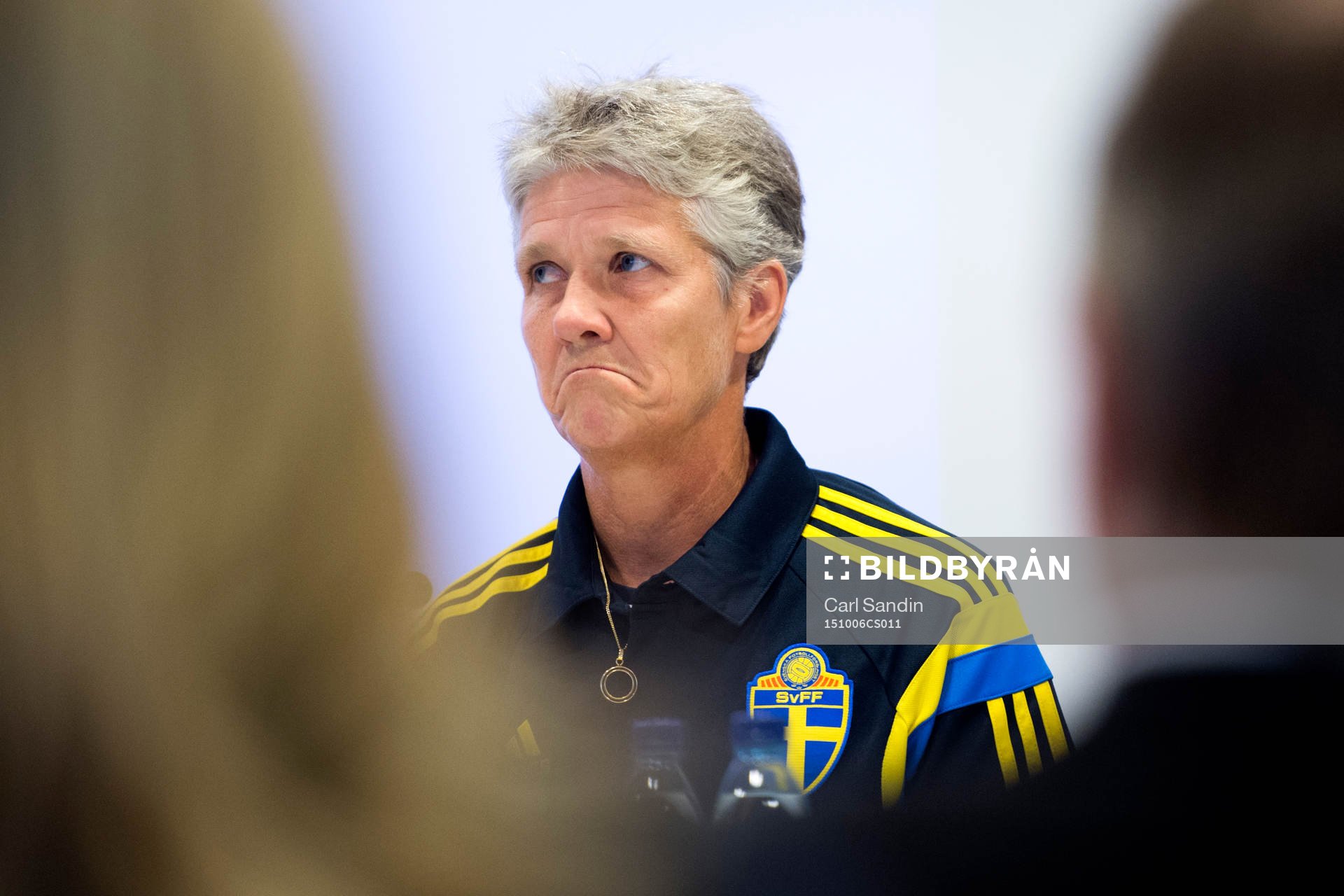 Sveriges förbundskapten i fotboll Pia Sundhage