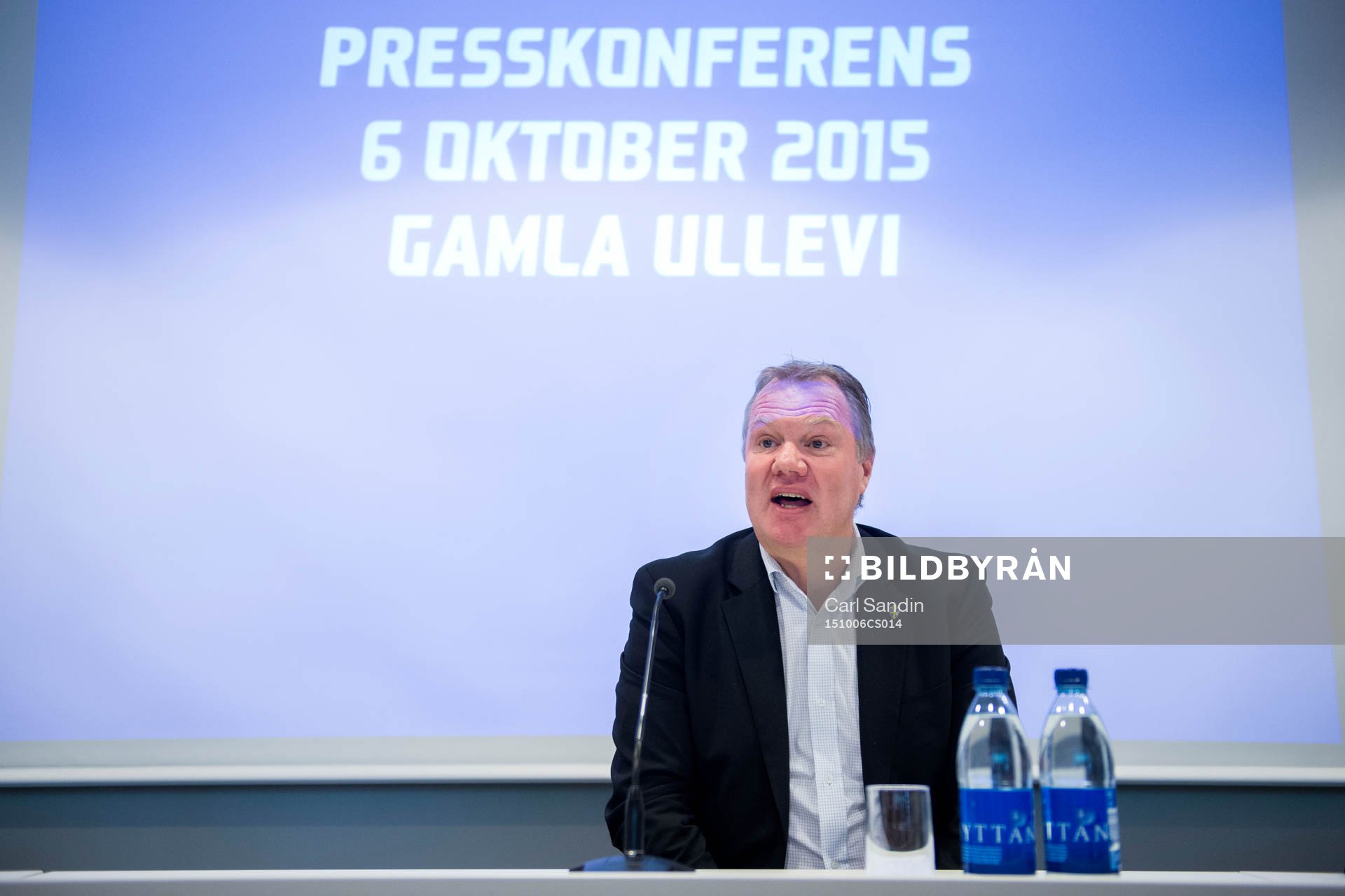 Svenska Fotbollförbundets ordförande Karl-Erik Nilsson