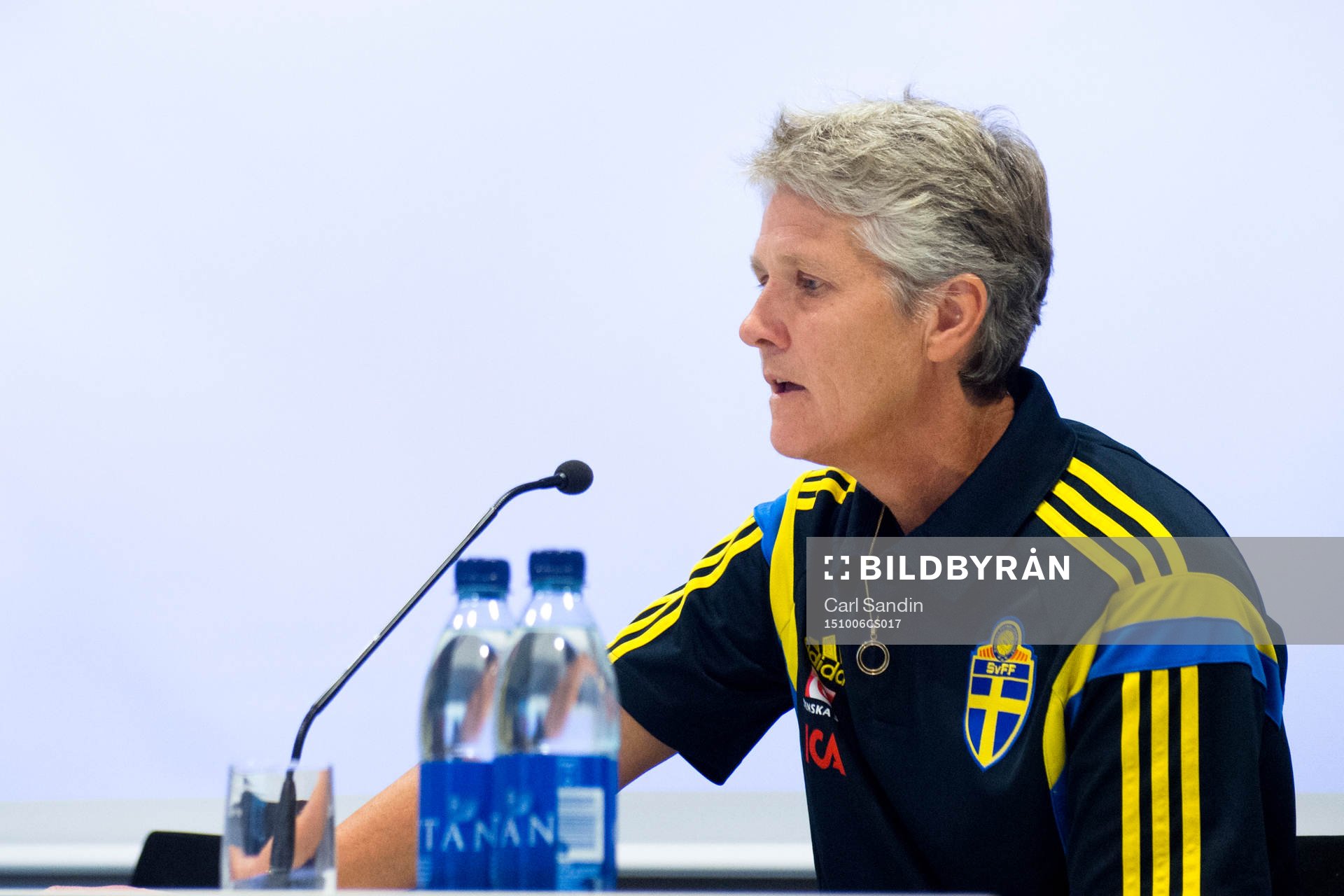 Sveriges förbundskapten för damlandslaget Pia Sundhage