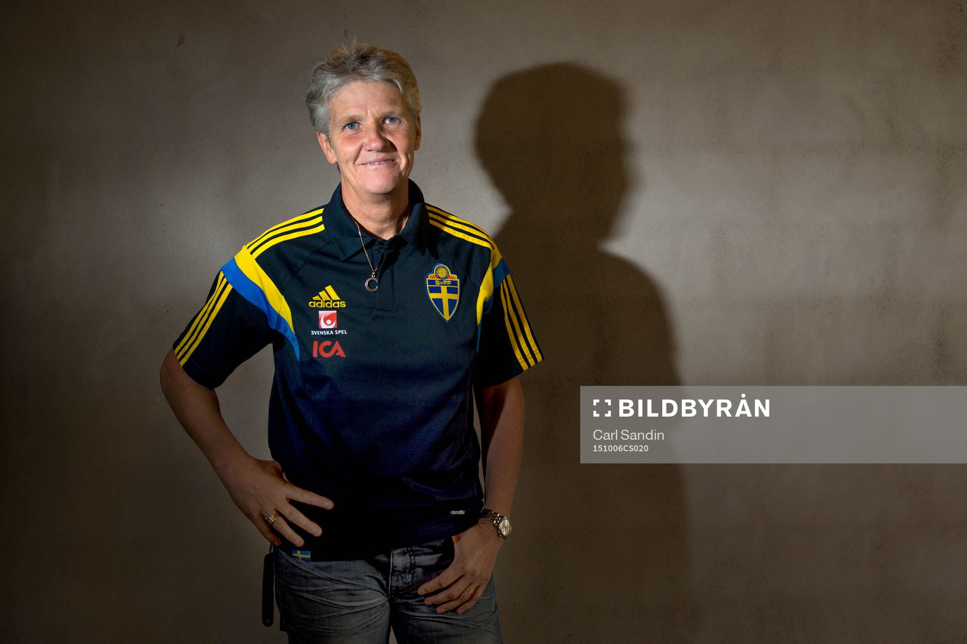 Sveriges förbundskapten för damlandslaget Pia Sundhage