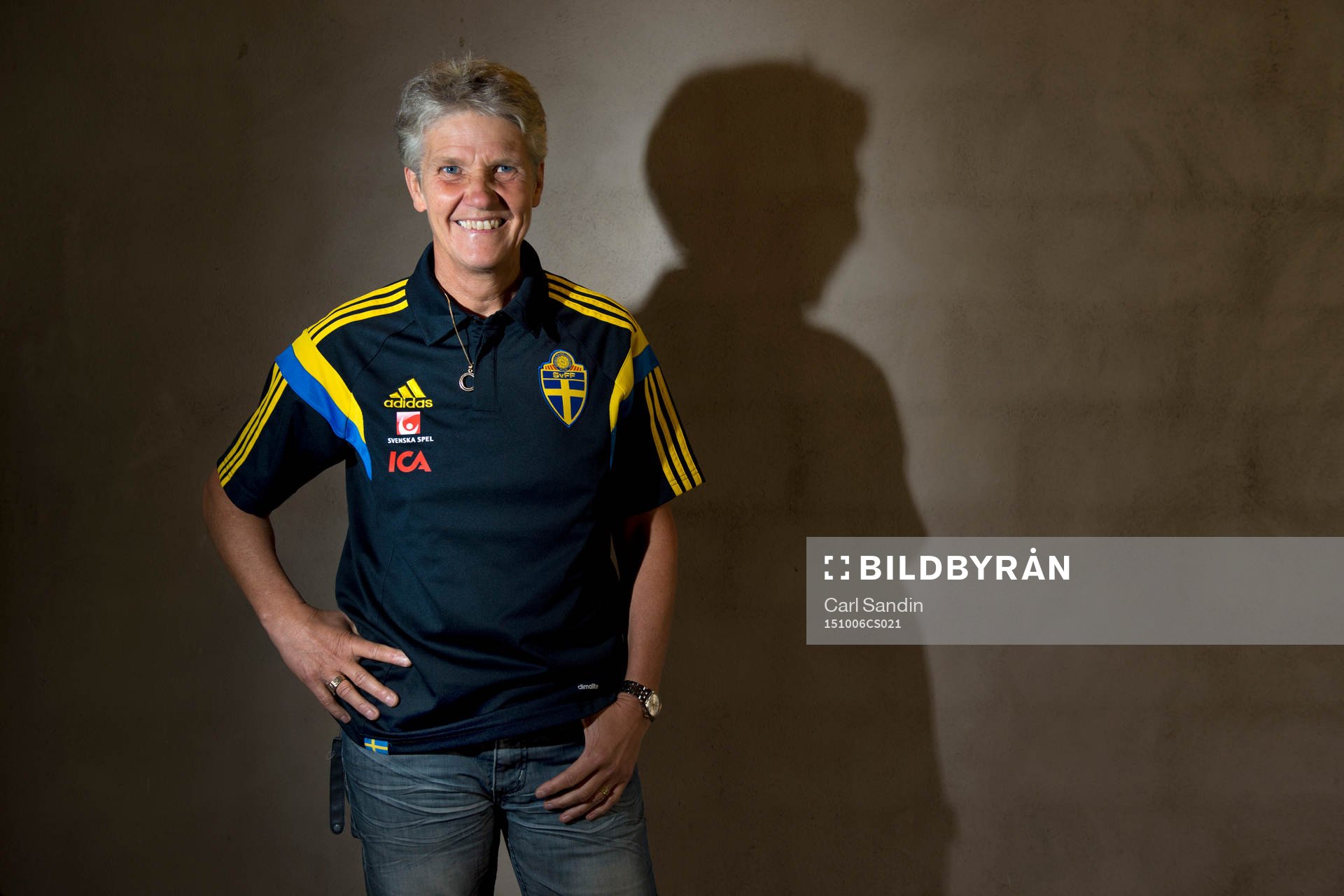 Sveriges förbundskapten för damlandslaget Pia Sundhage