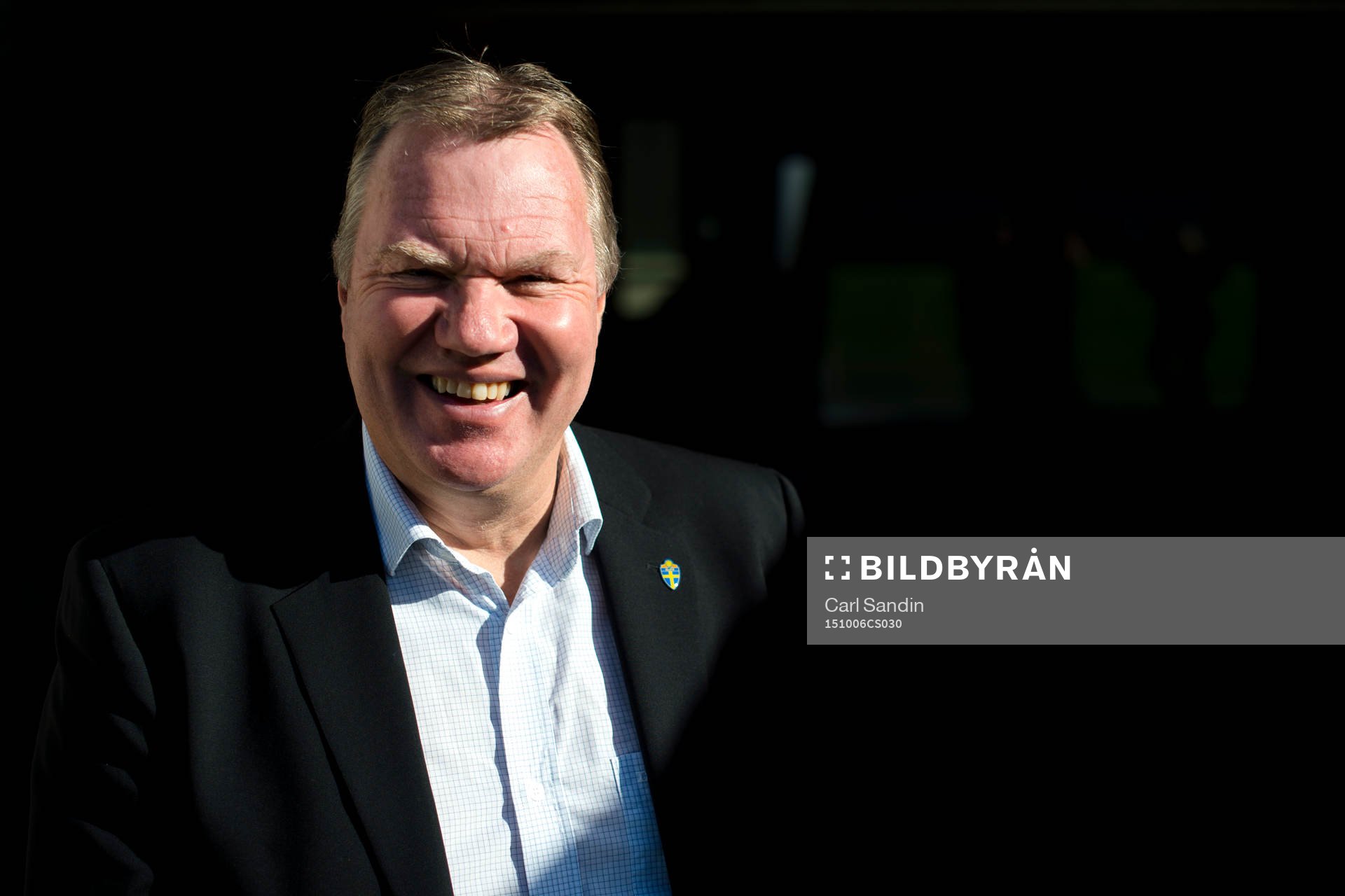 Svenska Fotbollförbundets ordförande Karl-Erik Nilsson