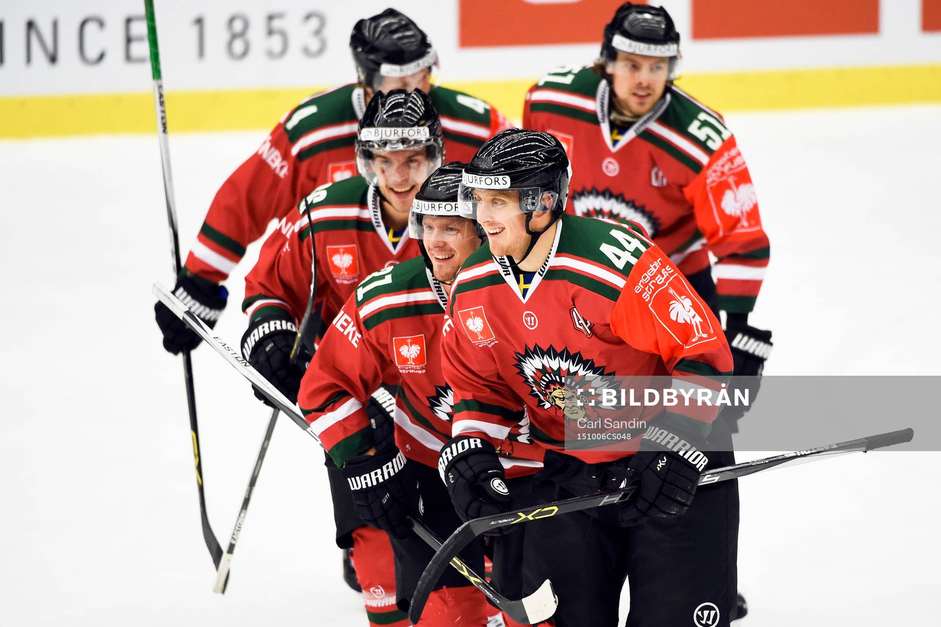 Frölundas Pontus Widerström jublar