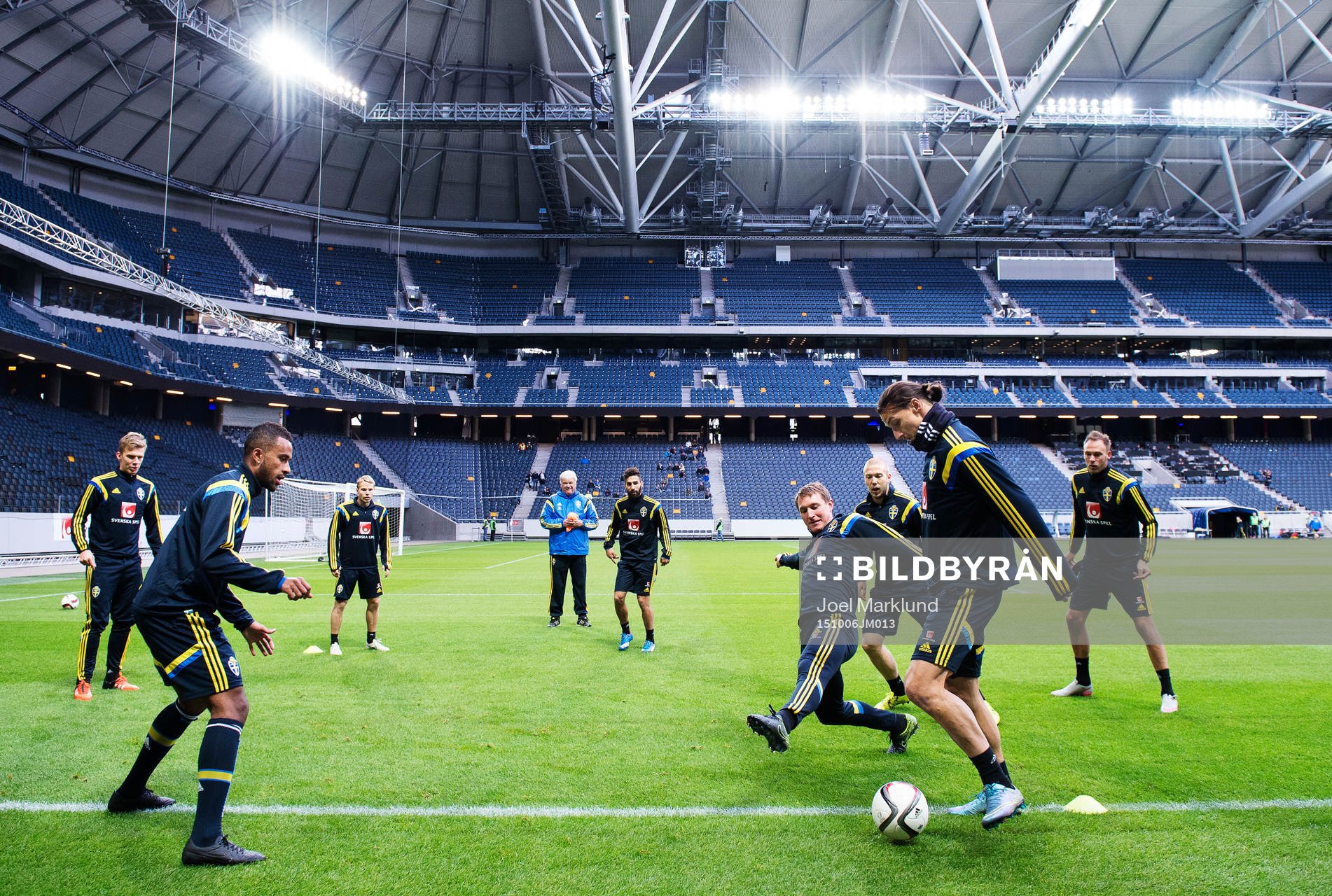 Isaac Kiese Thelin, Kim Källström och Zlatan Ibrahimovic