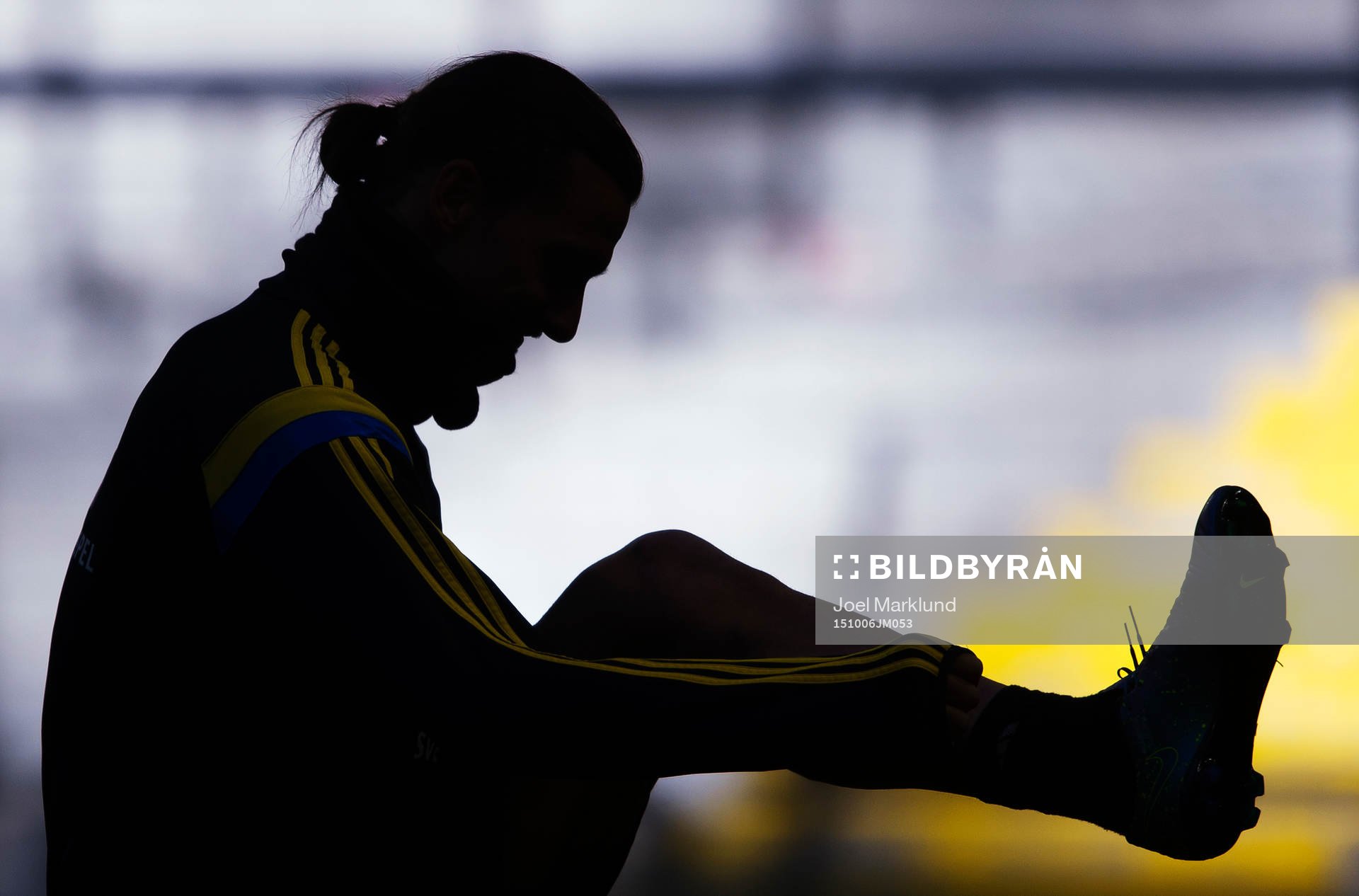 Siluett av Zlatan Ibrahimovic