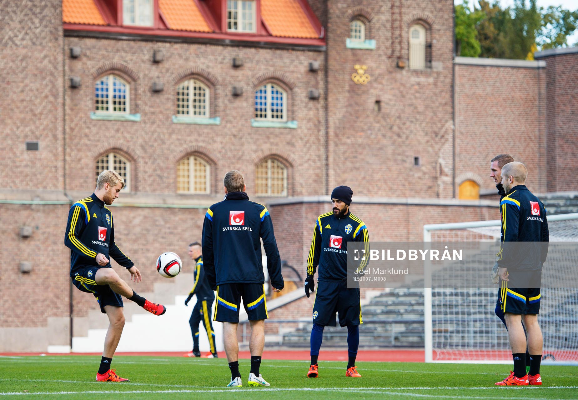 Filip Helander, Erkan Zengin, Robin Olsen och Anton