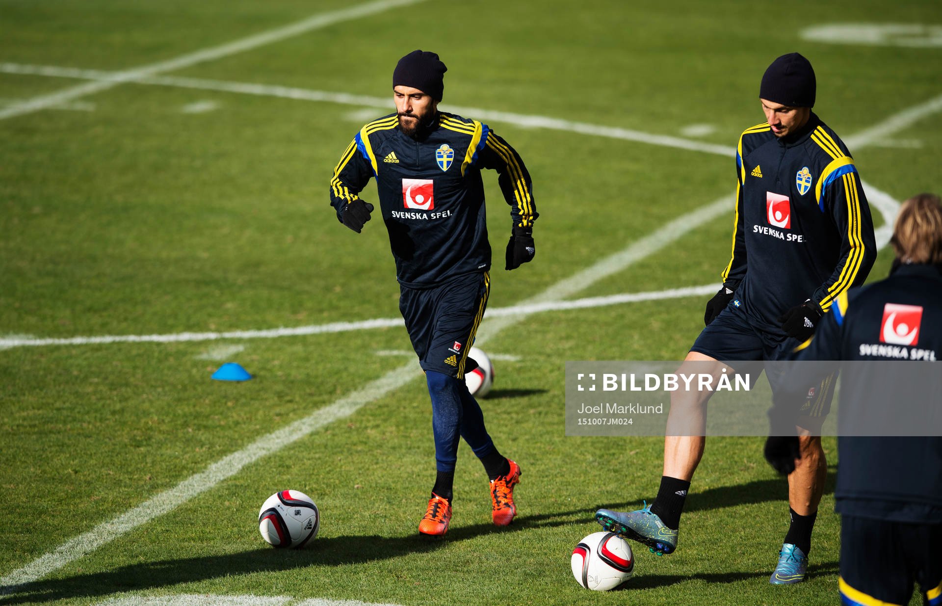 Erkan Zengin och Zlatan Ibrahimovic