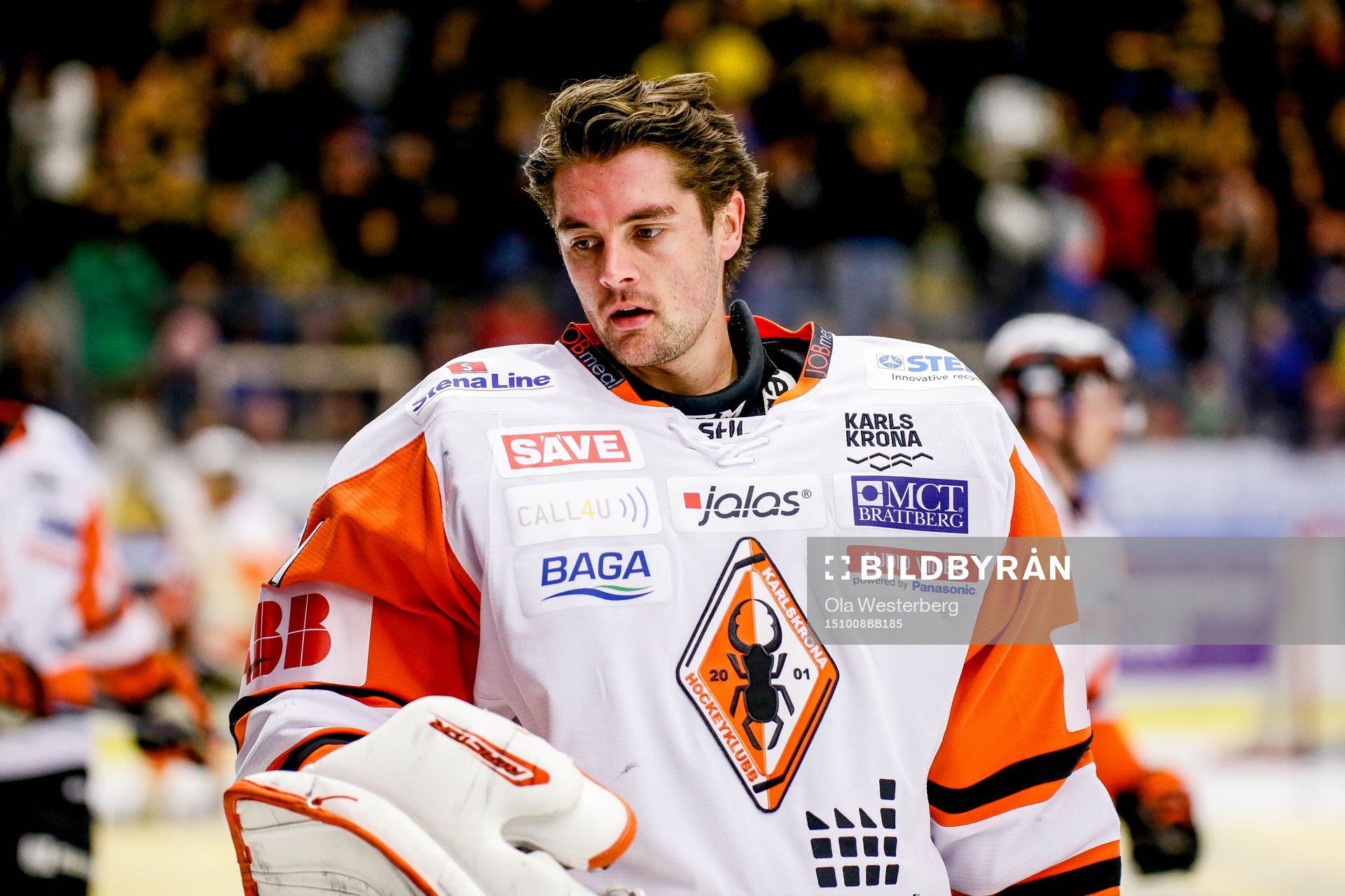 Karlskronas målvakt Patrick Galbraith