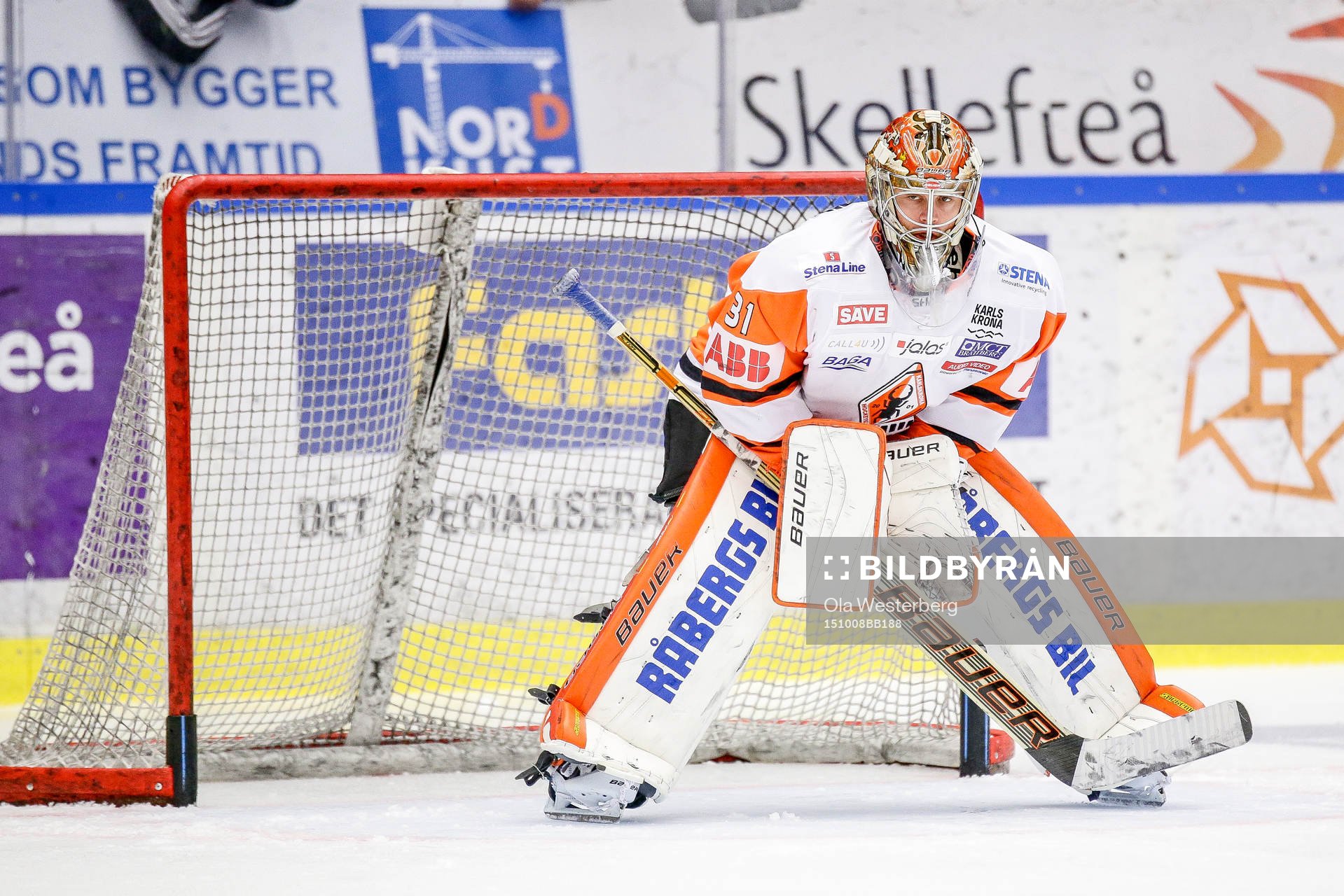 Karlskronas målvakt Patrick Galbraith