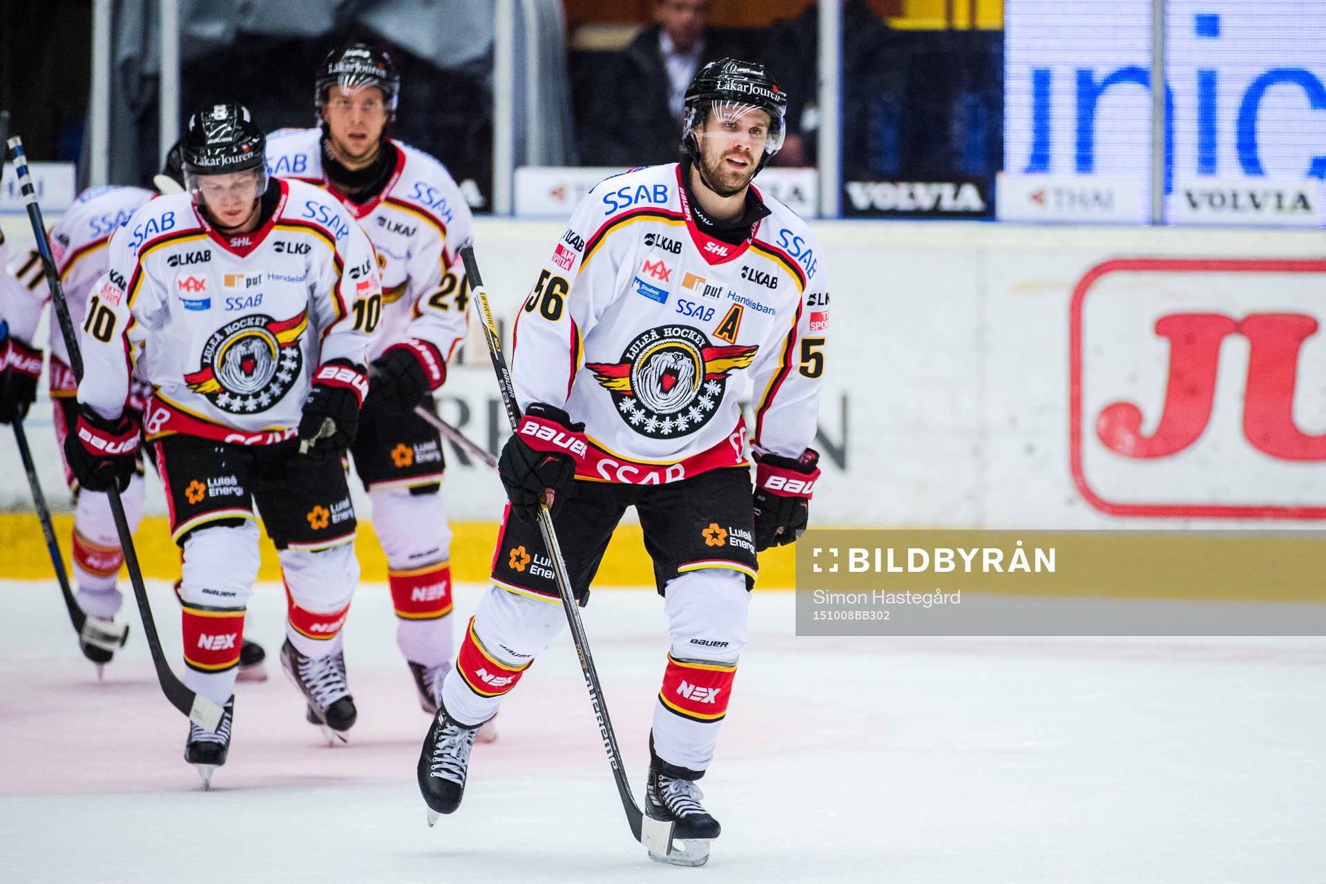 Luleås Jonathan Sigalet jublar