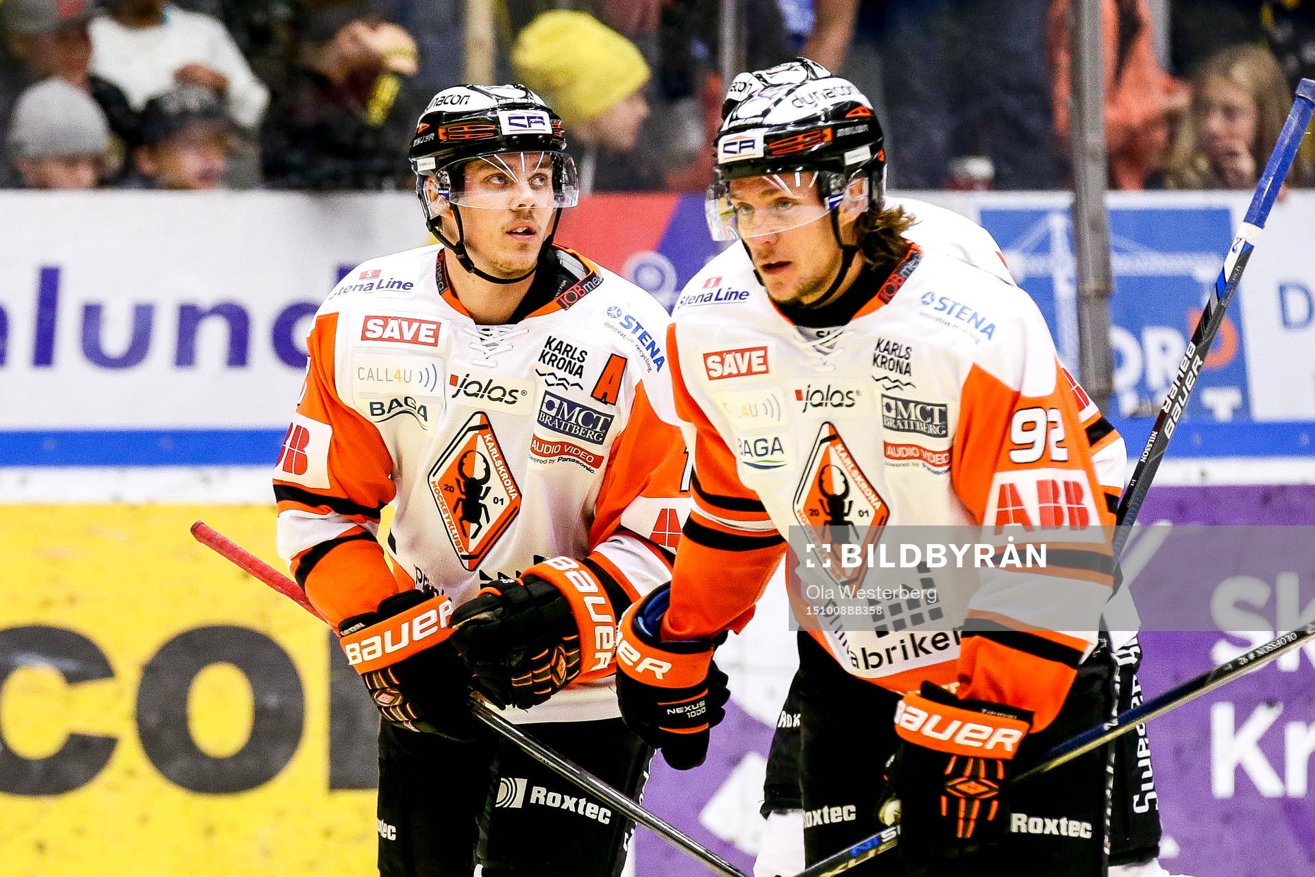 Karlskronas Joel Kellman och Jesper Olofsson