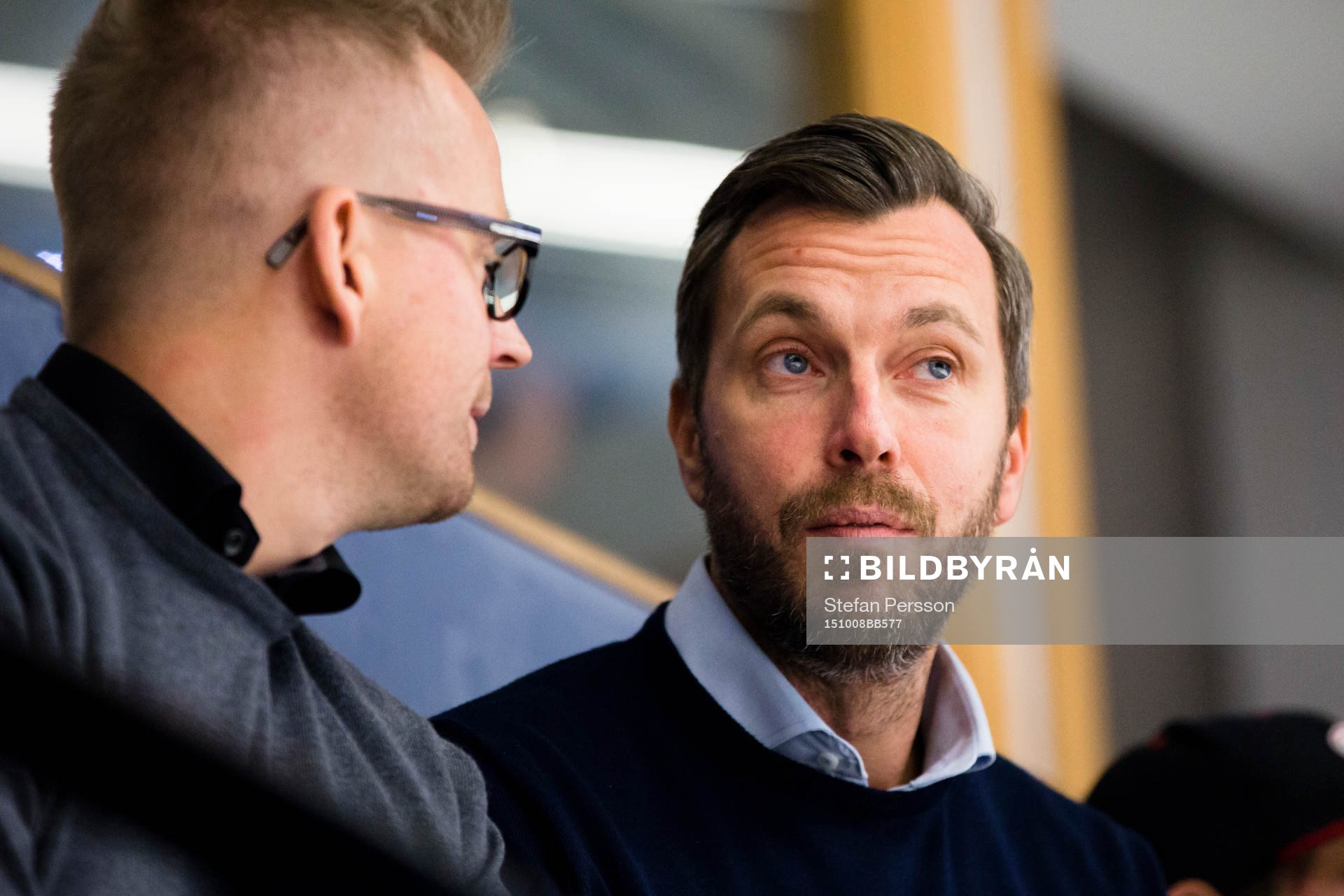 s assisterande sportchef Johan Davidsson och sportchef