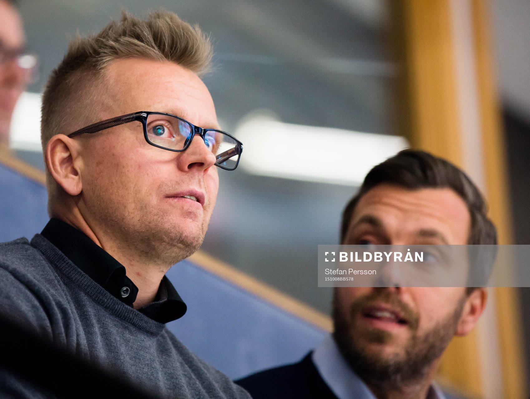s assisterande sportchef Johan Davidsson och sportchef