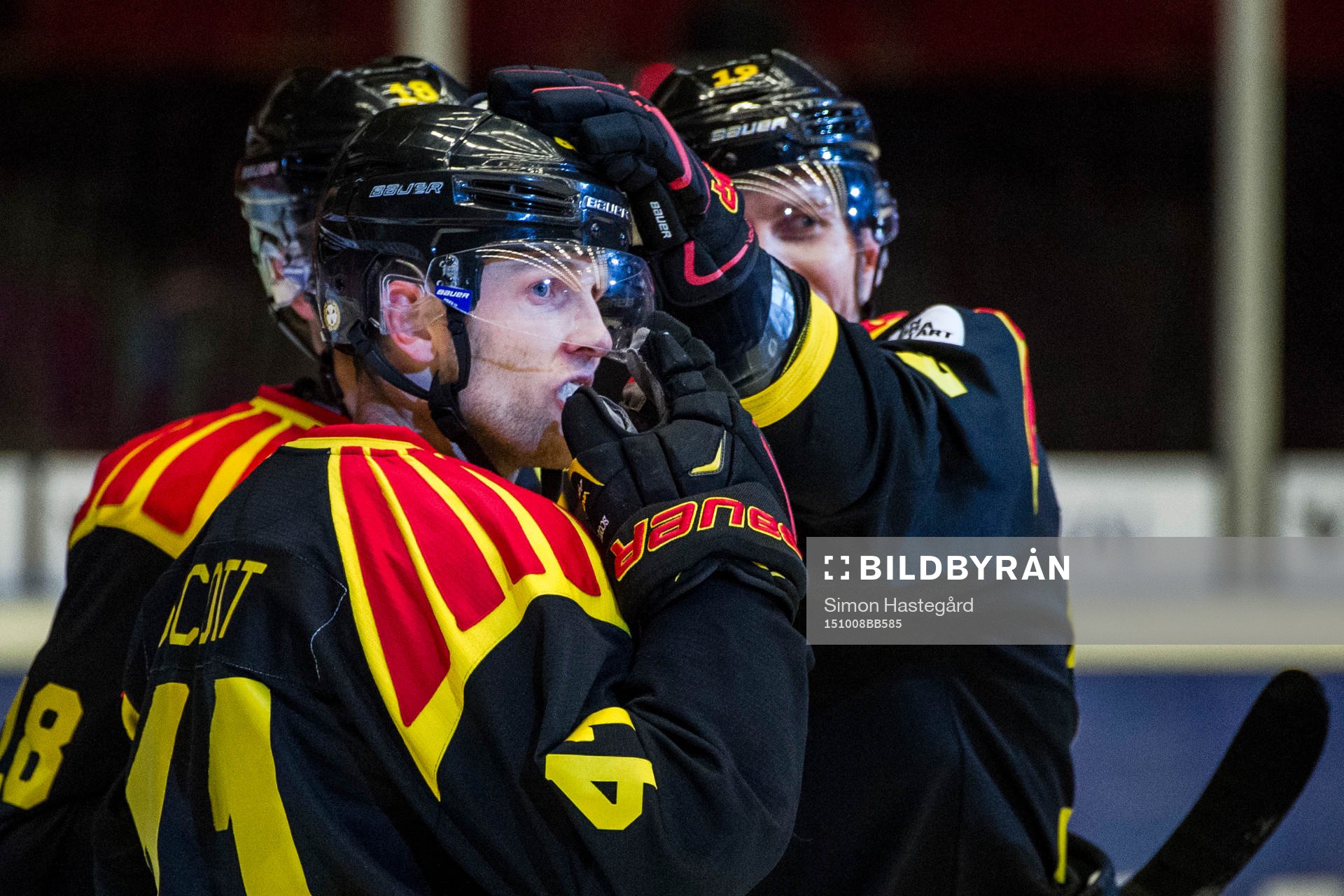 Brynäs Greg Scott jublar