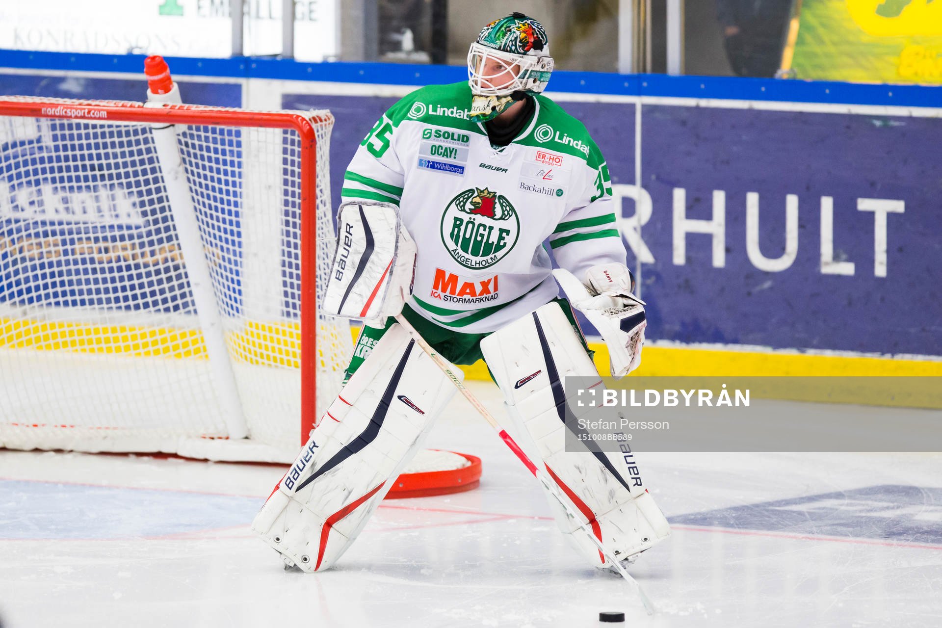 Rögles målvakt Oscar Dansk