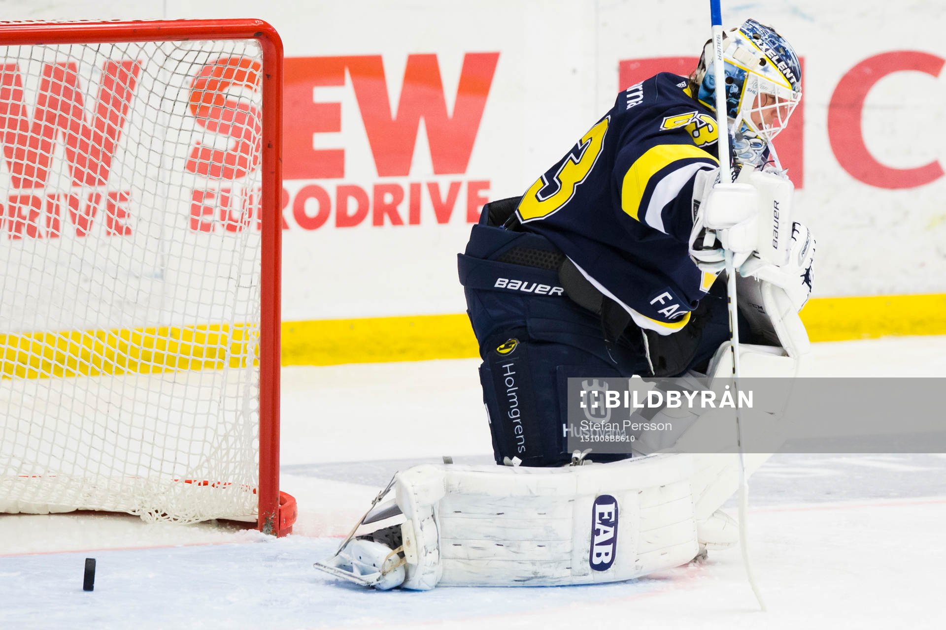 s målvakt Fredrik Pettersson-Wentzel deppar