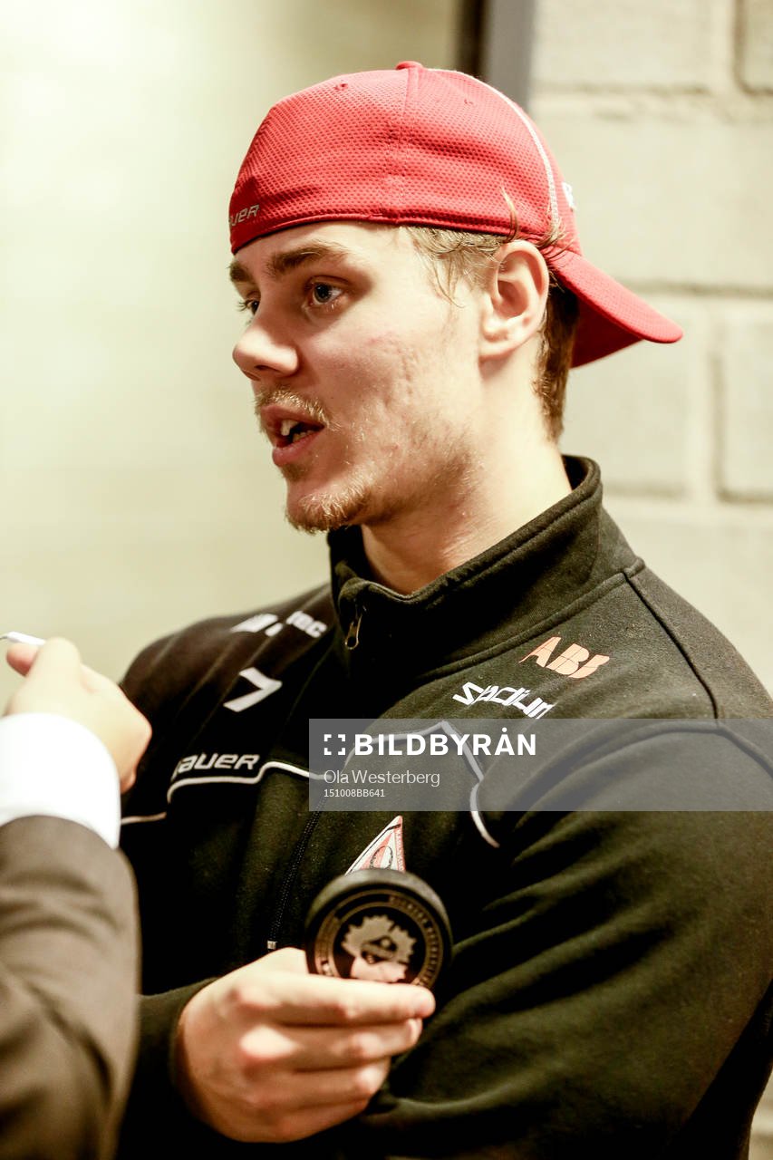 Karlskronas Joel Kellman gjorde sitt första mål i SHL och