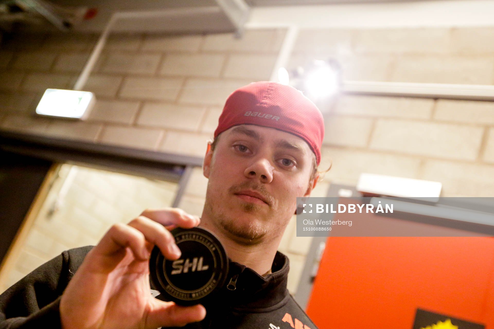 Karlskronas Joel Kellman gjorde sitt första mål i SHL och