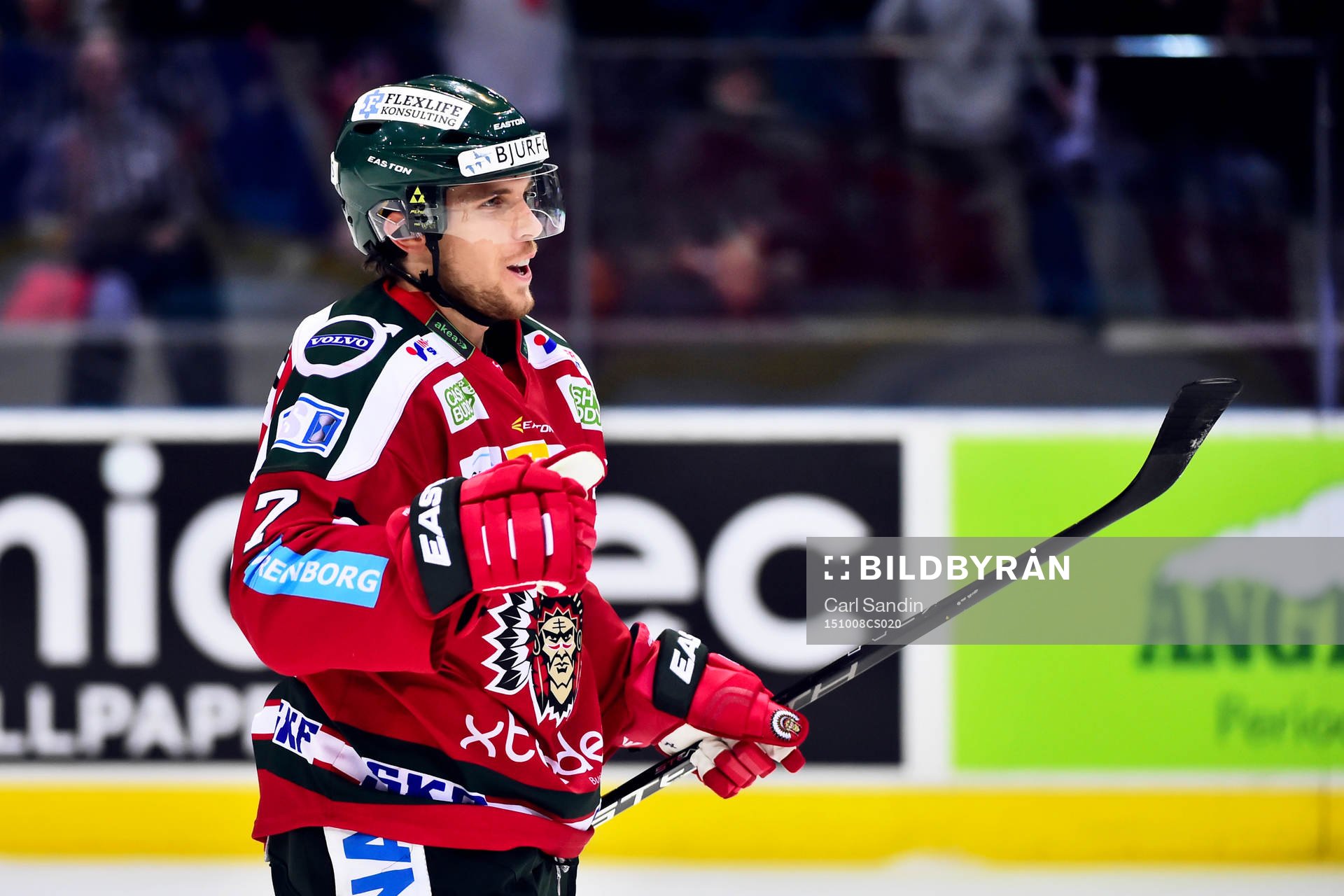 Frölundas Henrik Tömmernes jublar